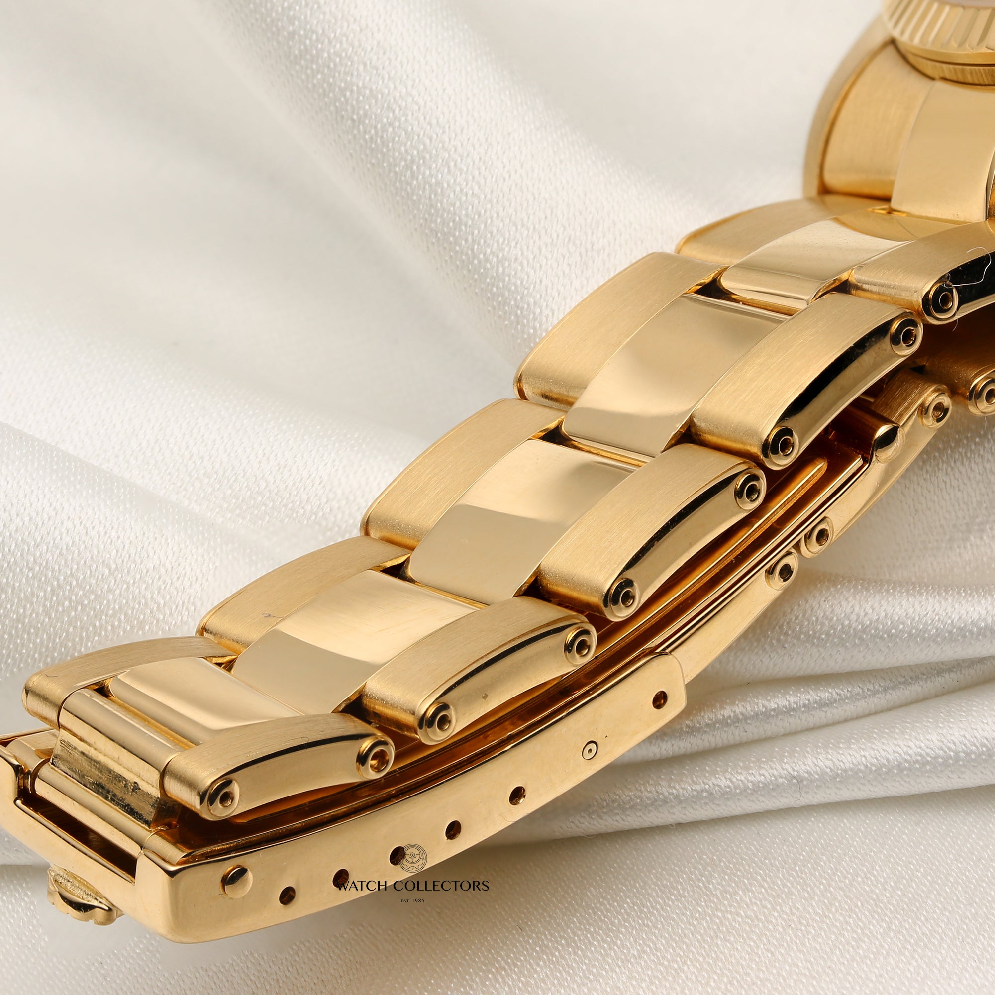 Rolex Date 15238 18K Yellow Gold Second Hand Watch Collectors 8