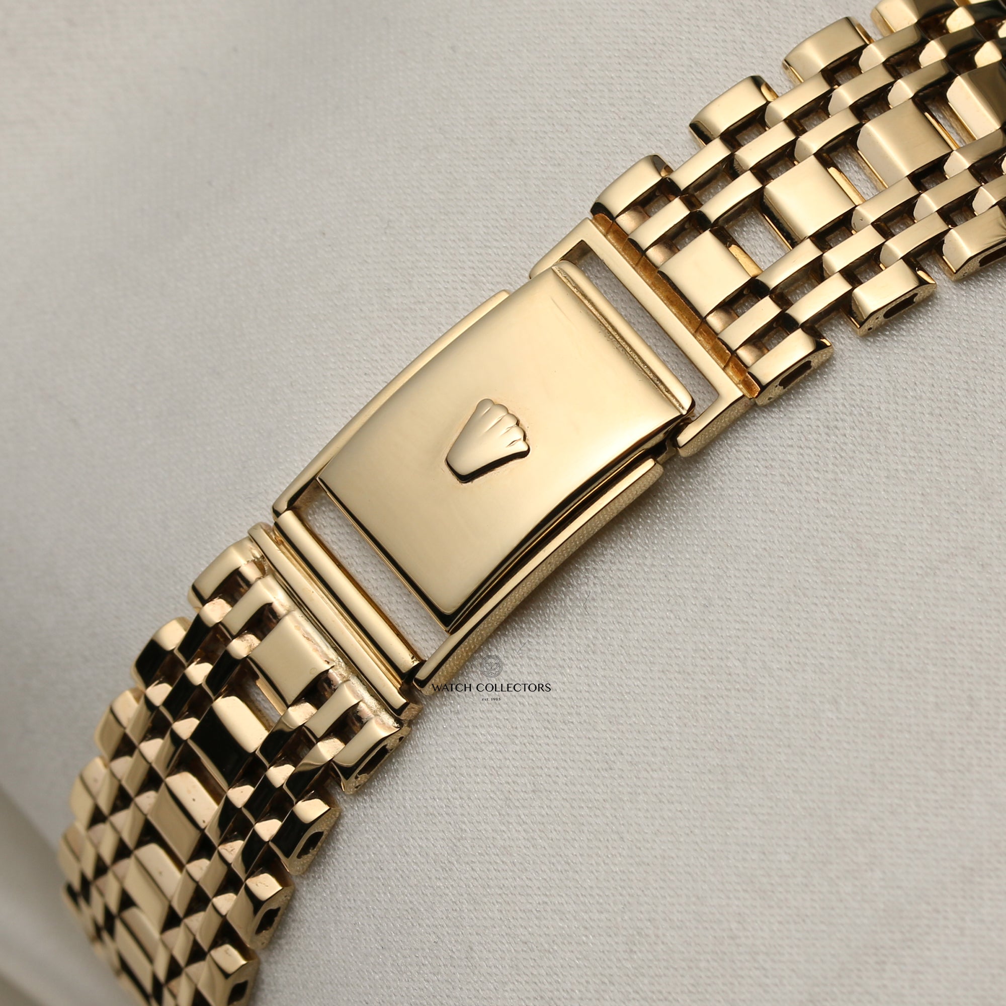 Rolex Date 18K Yellow Gold Second Hand Watch Collectors 7