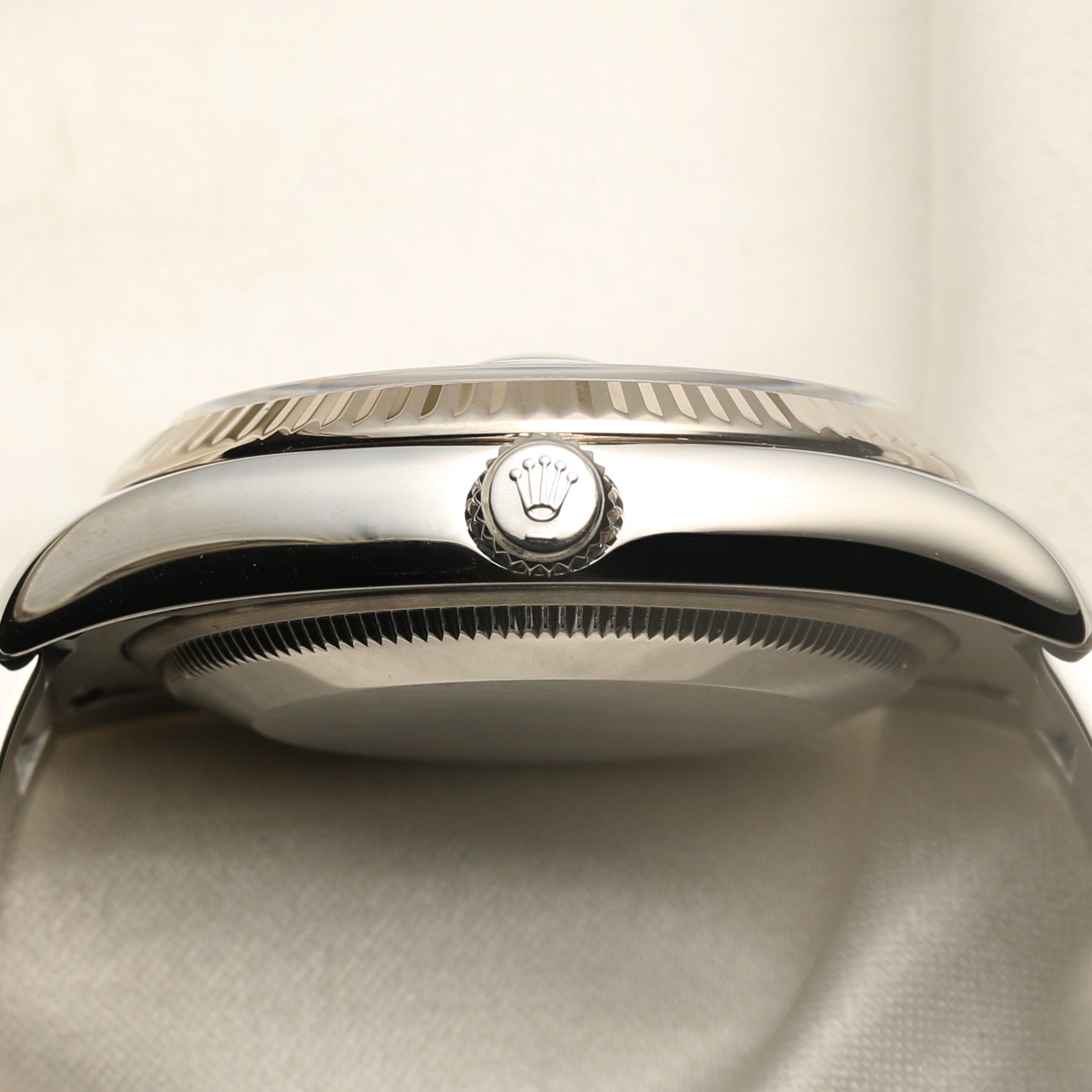 Rolex Date Stainless Steel Blue Dial Second Hand Watch Collectors 5