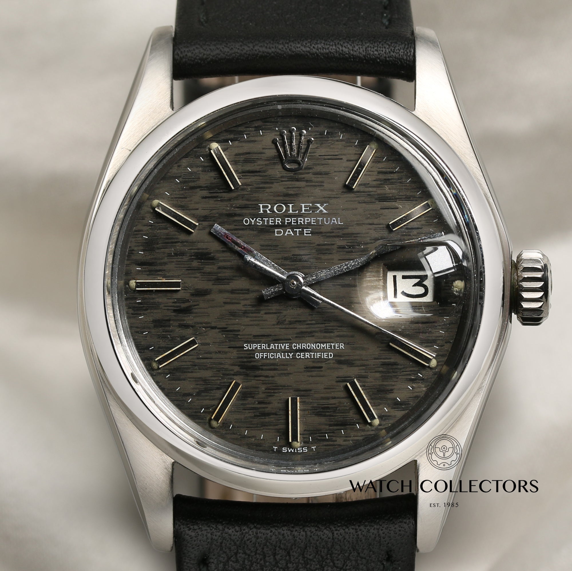 Rolex Date Stainless Steel Second Hand Watch Collectors 2