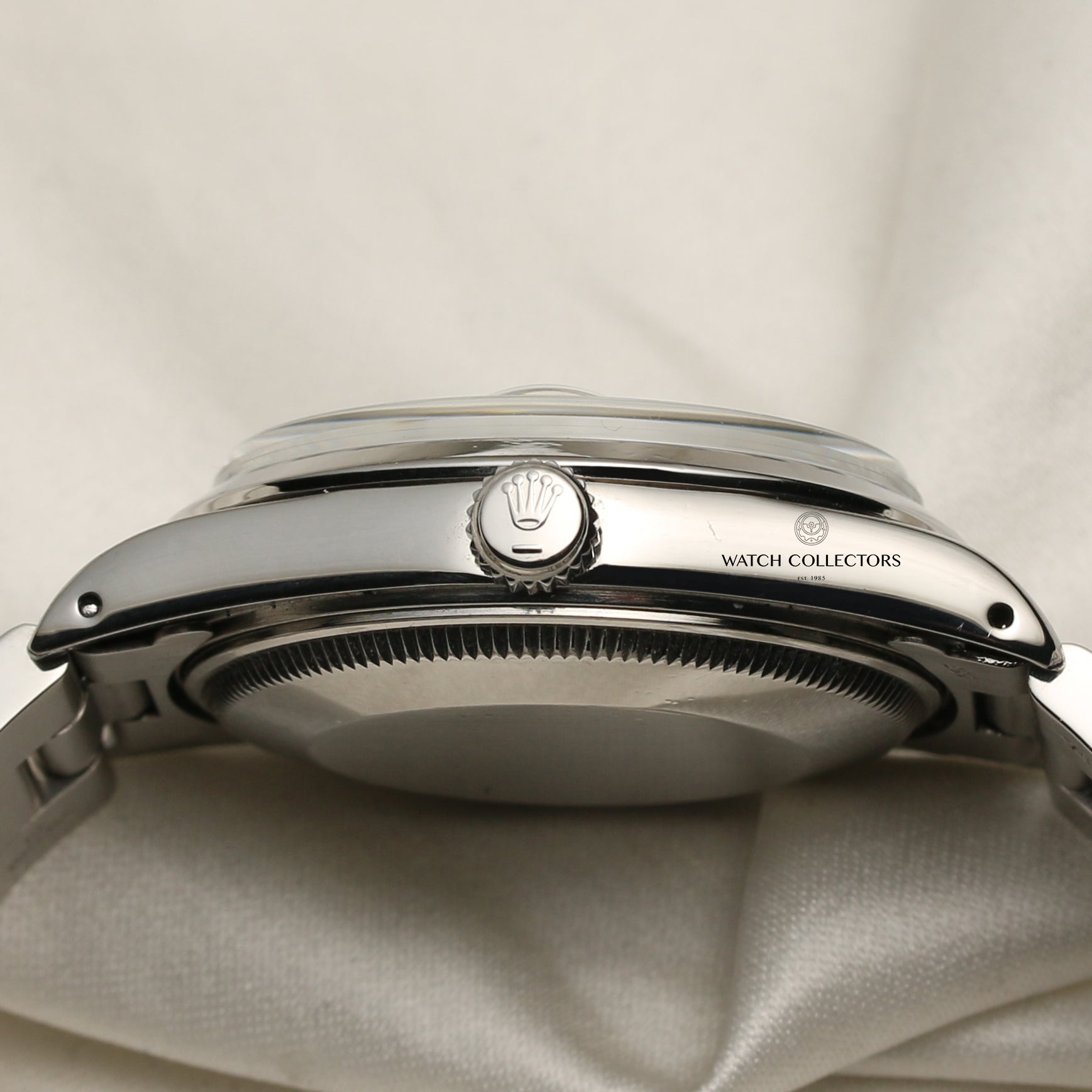 Rolex Date Stainless Steel Second Hand Watch Collectors 5