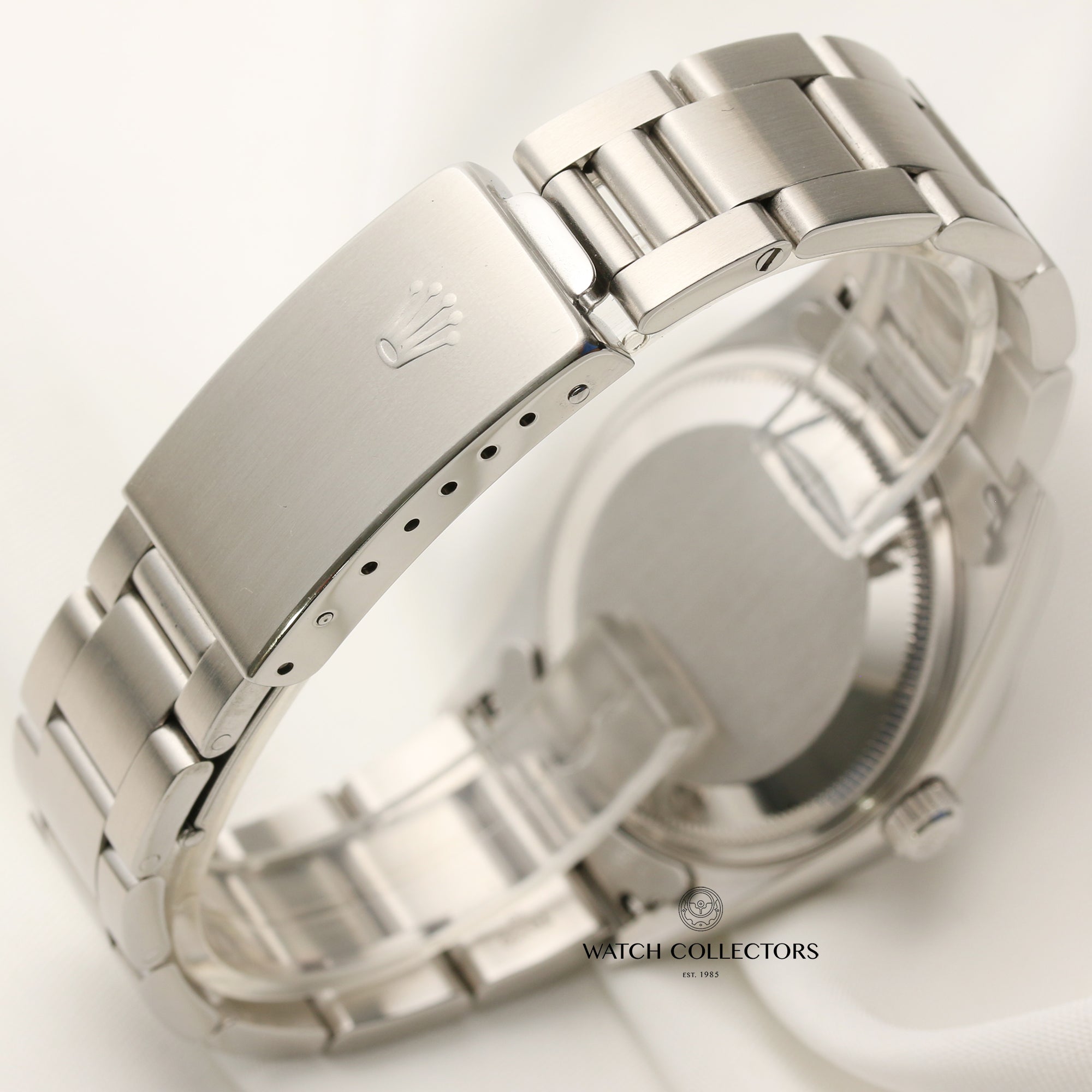 Rolex Date Stainless Steel Second Hand Watch Collectors 6