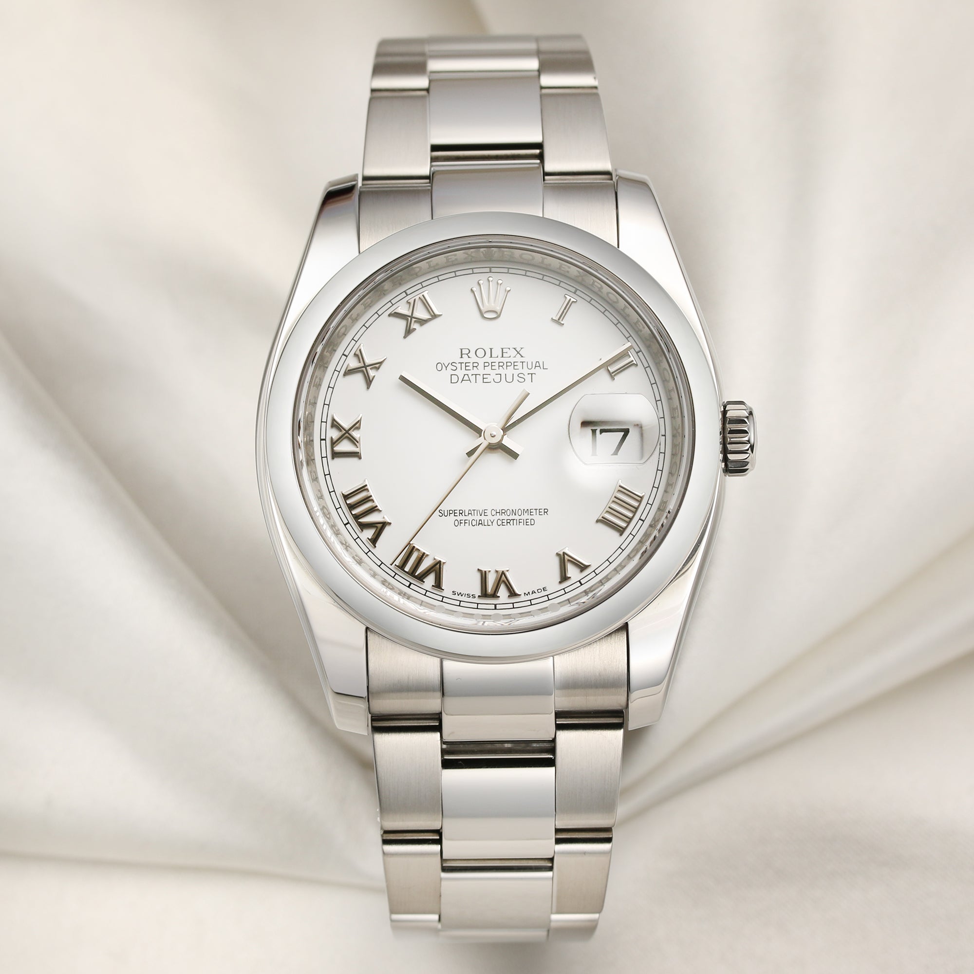 Rolex DateJust 116200 Stainless Steel Second Hand Watch Collectors 1