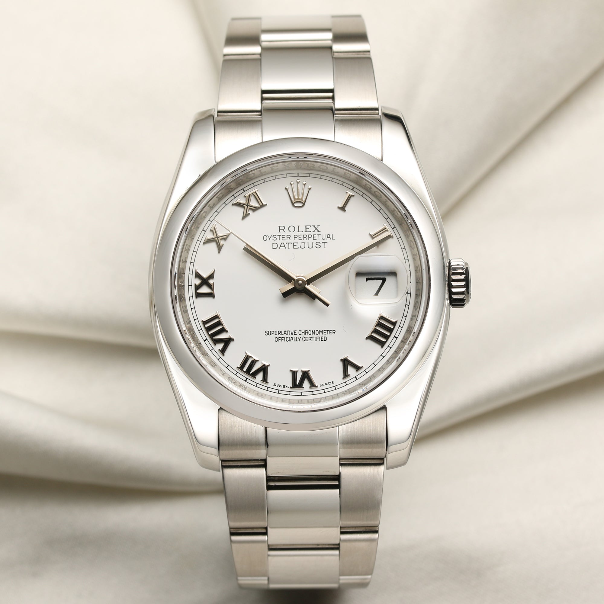 Rolex DateJust 116200 Stainless Steel Second Hand Watch Collectors 1