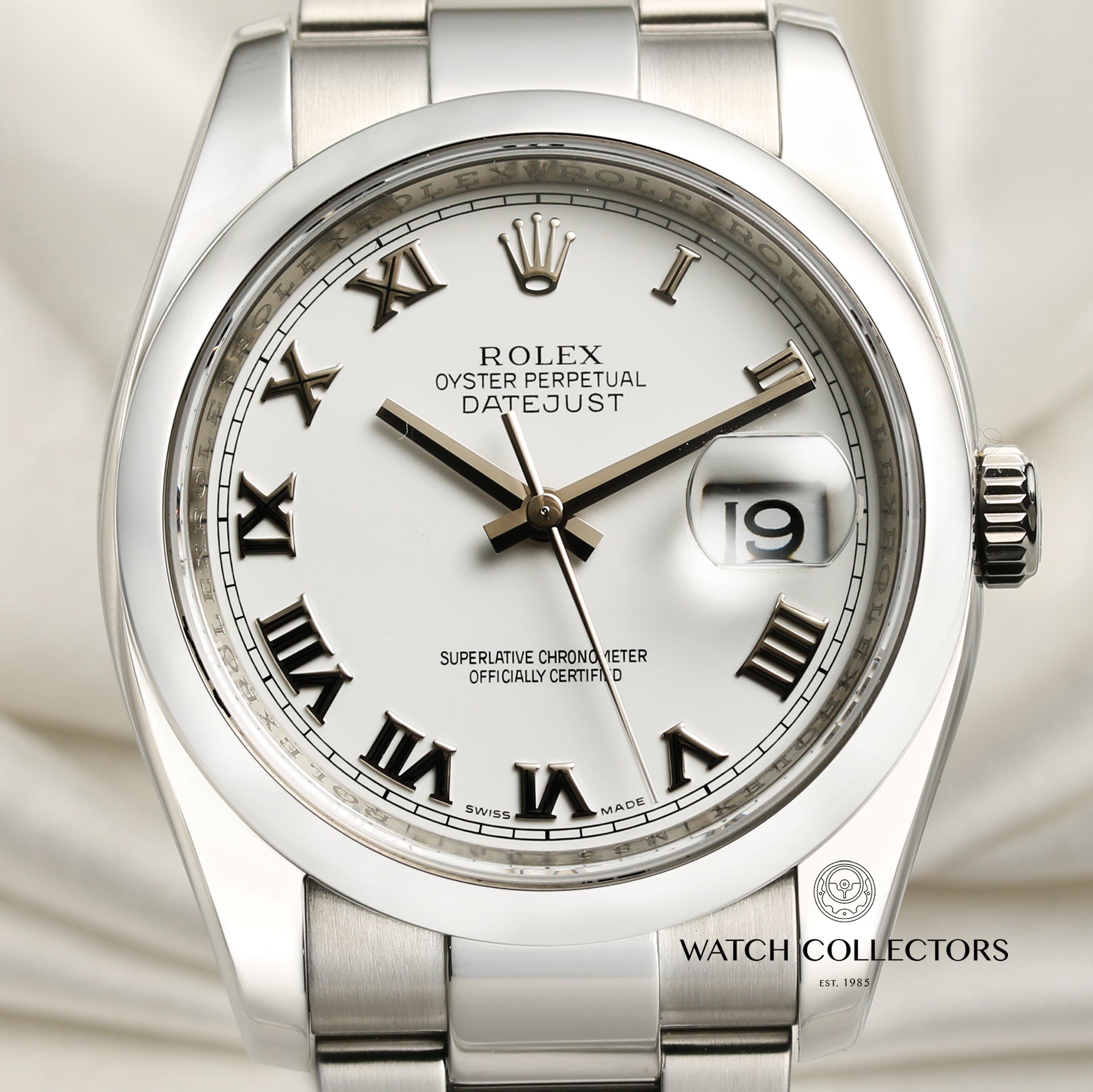 Rolex DateJust 116200 Stainless Steel Second Hand Watch Collectors 2