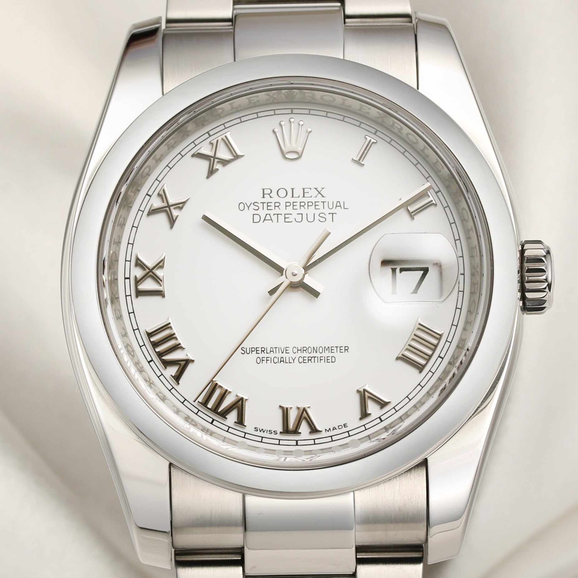 Rolex DateJust 116200 Stainless Steel Second Hand Watch Collectors 2