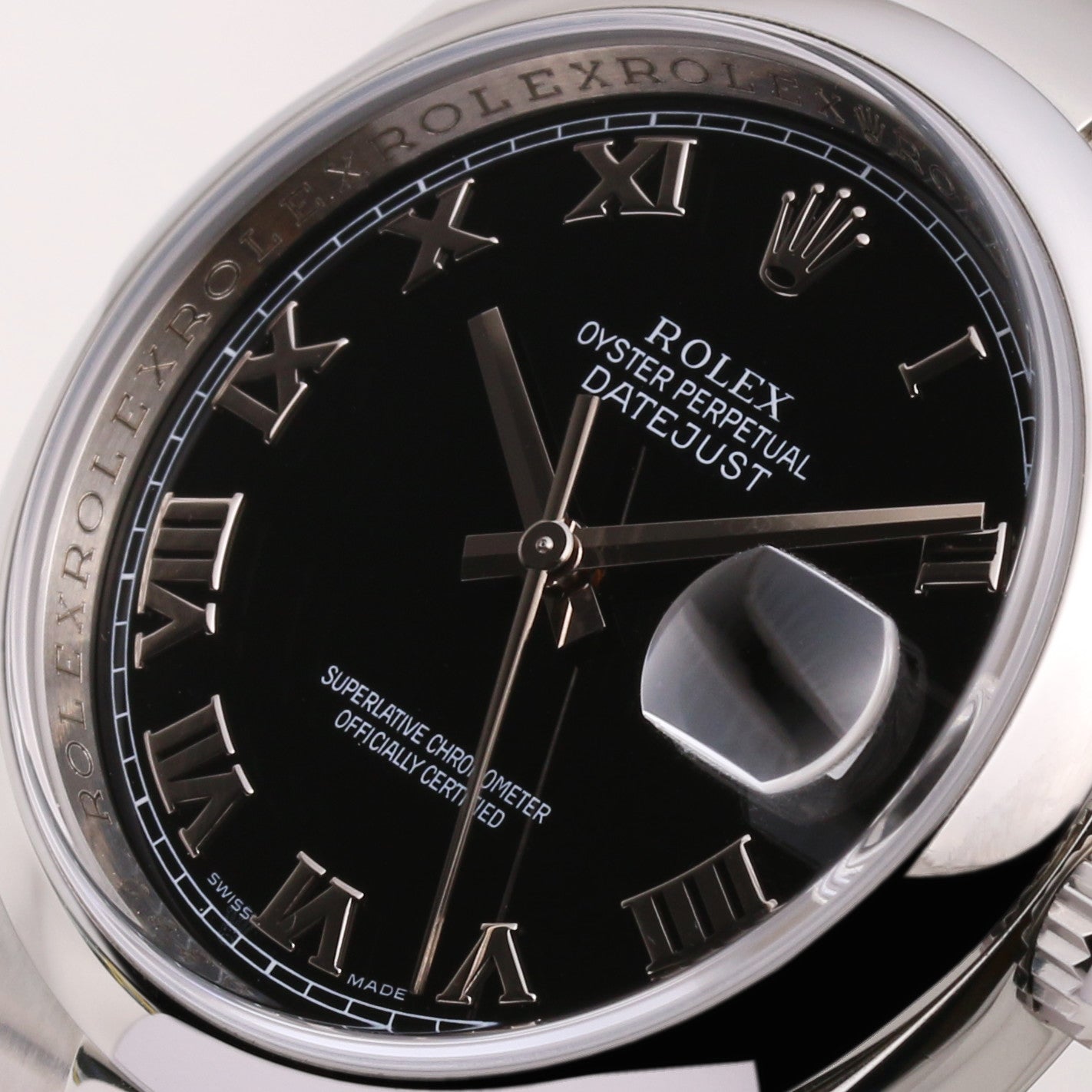 Rolex DateJust 116200 Stainless Steel Second Hand Watch Collectors 4