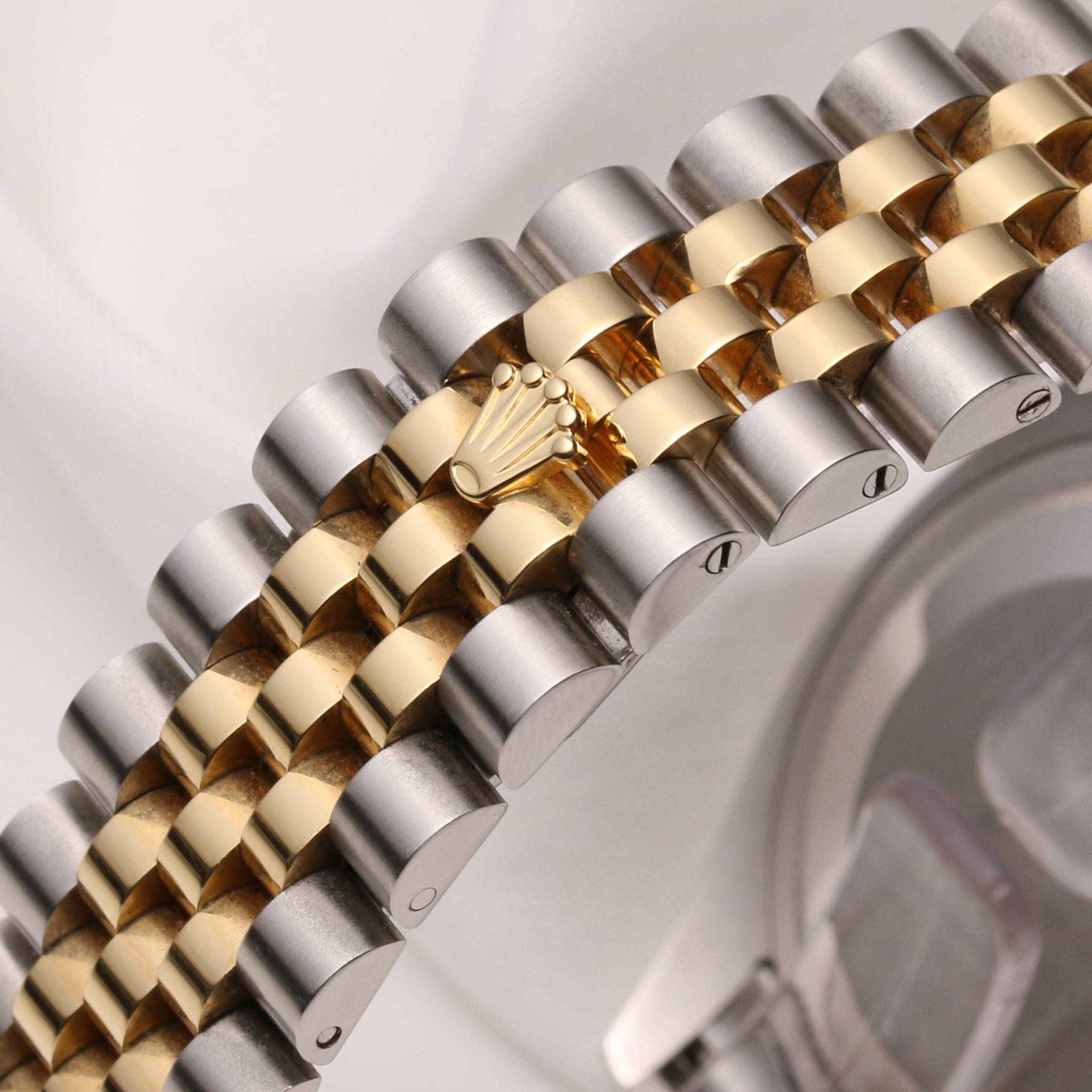 Rolex DateJust 116233 Black Dial Steel & Gold Second Hand Watch Collectors 6