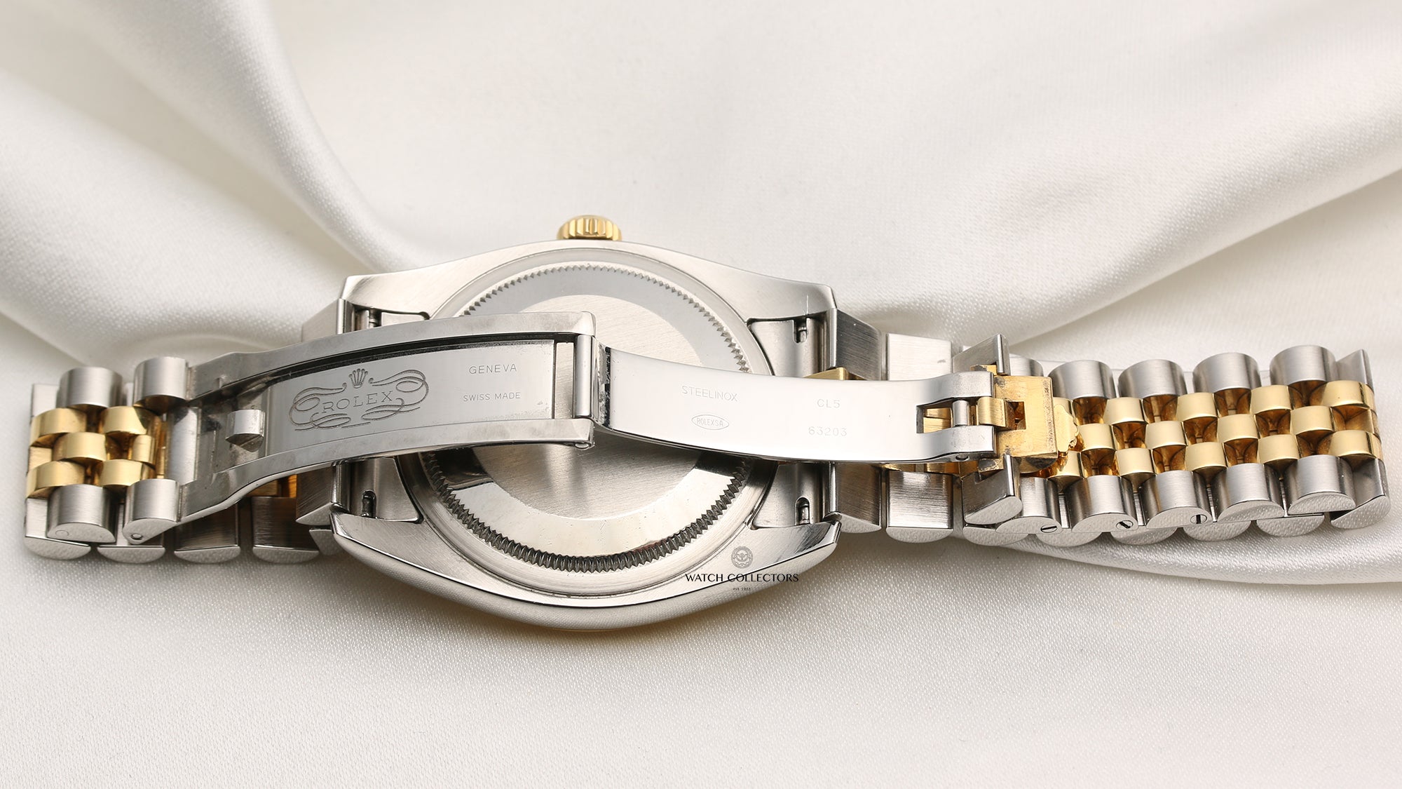 Rolex DateJust 116233 Diamond Dial Steel & Gold Second Hand Watch Collectors 7