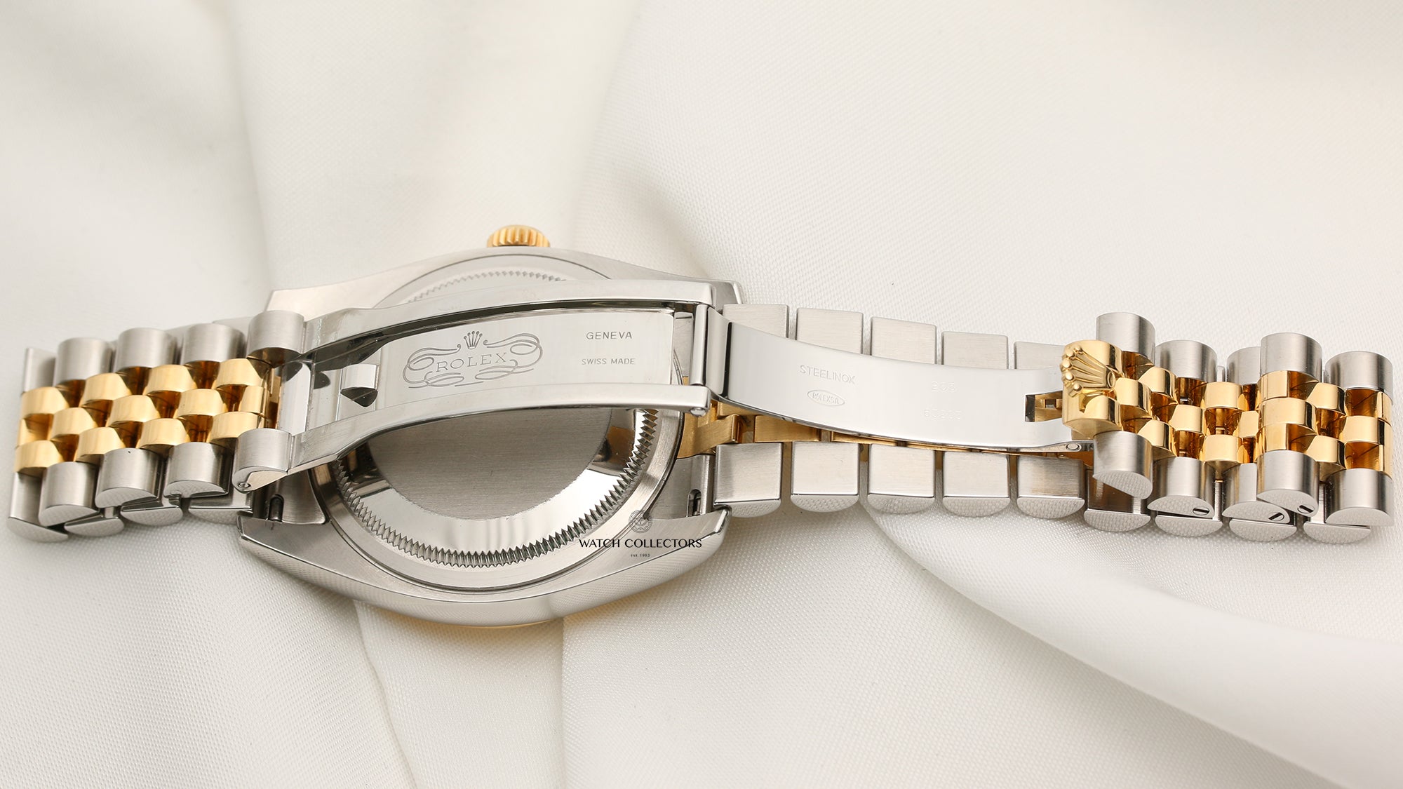 Rolex DateJust 116233 Steel & Gold Champagne Diamond Diald Second Hand Watch Collectors 7