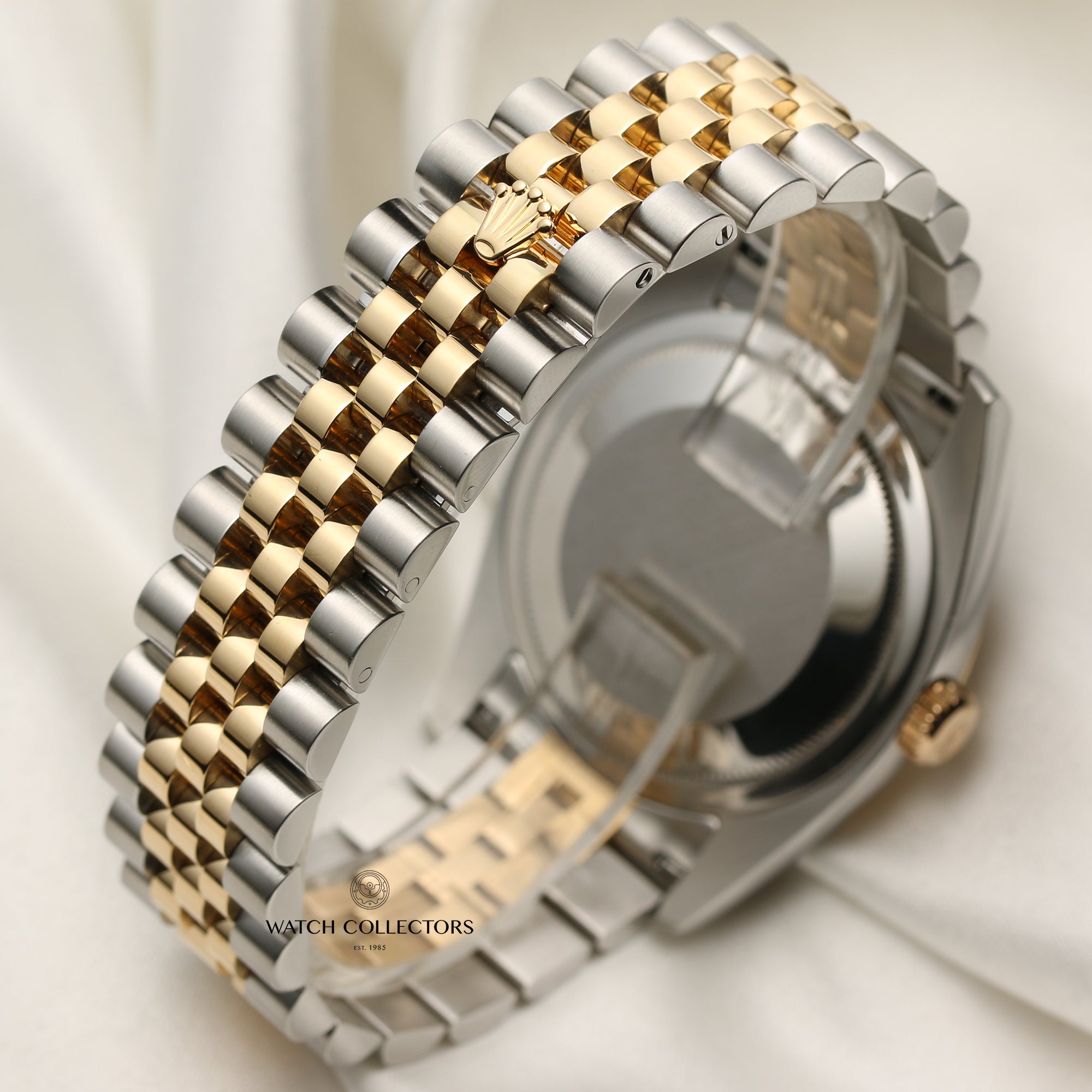 Rolex DateJust 116233 Steel & Gold Diamond Jubilee Dial Second Hand Watch Collectors 6