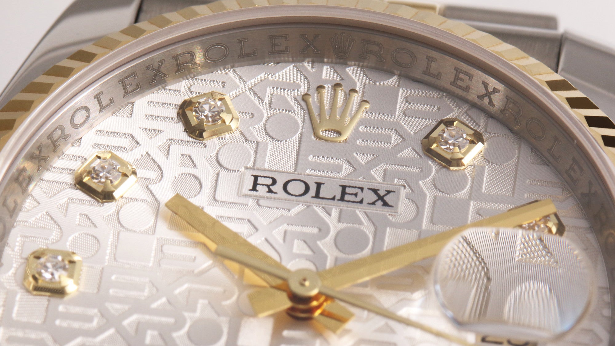 Rolex DateJust 116233 Steel & Gold Jubilee Diamond Second Hand Watch Collectors 8