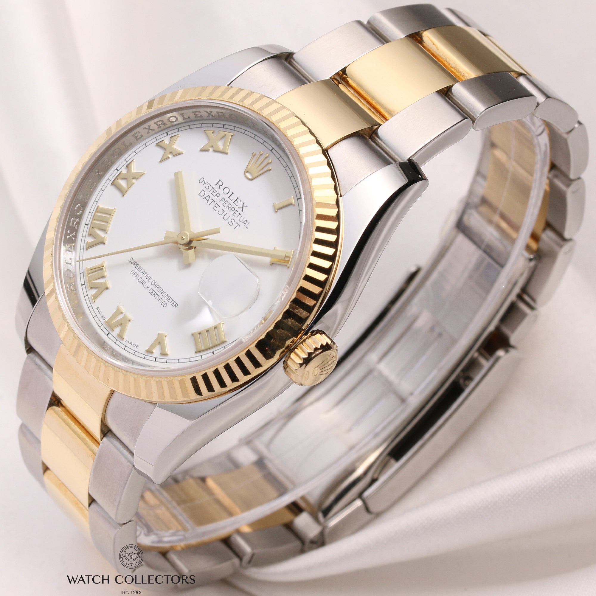 Rolex DateJust 116233 Steel & Gold Second Hand Watch Collectors 3