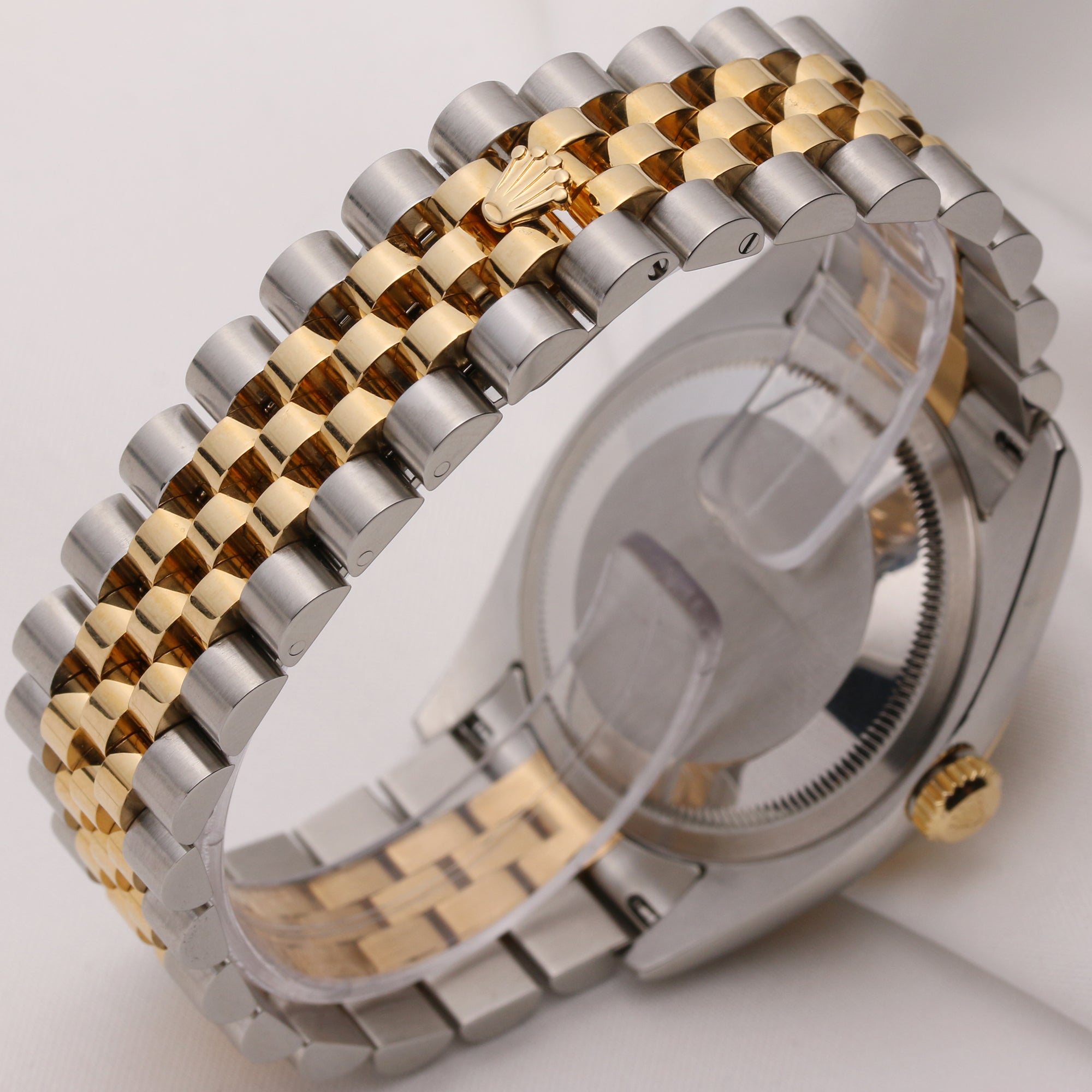 Rolex DateJust 116623 Steel & Gold Champagne Dial F56 Second Hand Watch Collectors 5