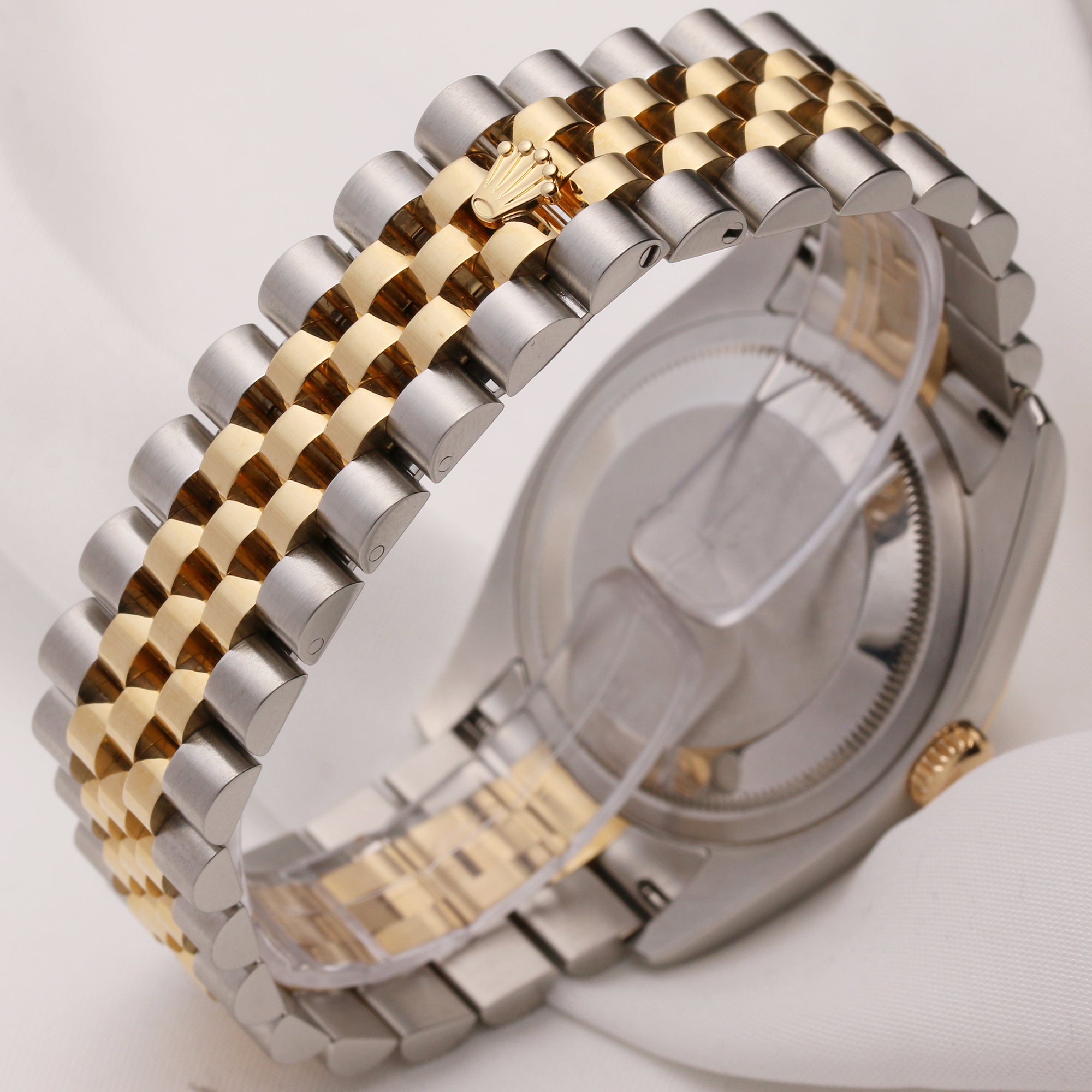 Rolex DateJust 116623 Steel & Gold Champagne Dial Z27 Second Hand Watch Collectors 5