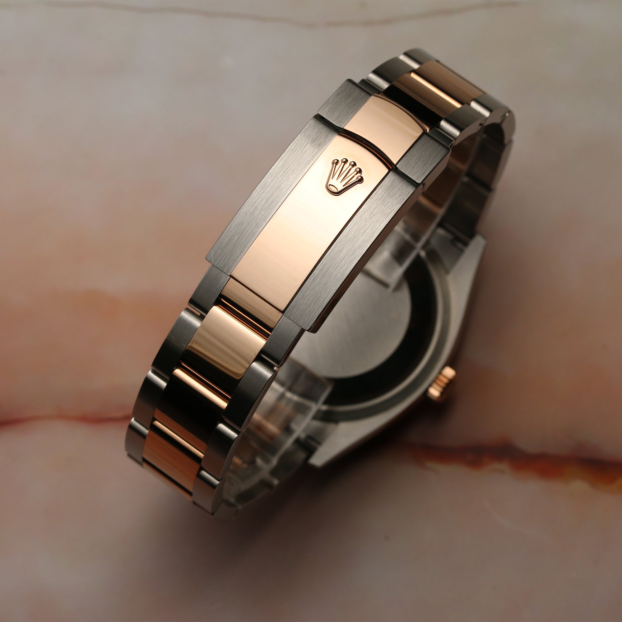 Rolex DateJust 126201 Steel & Rose Gold Second Hand Watch Collectors 7