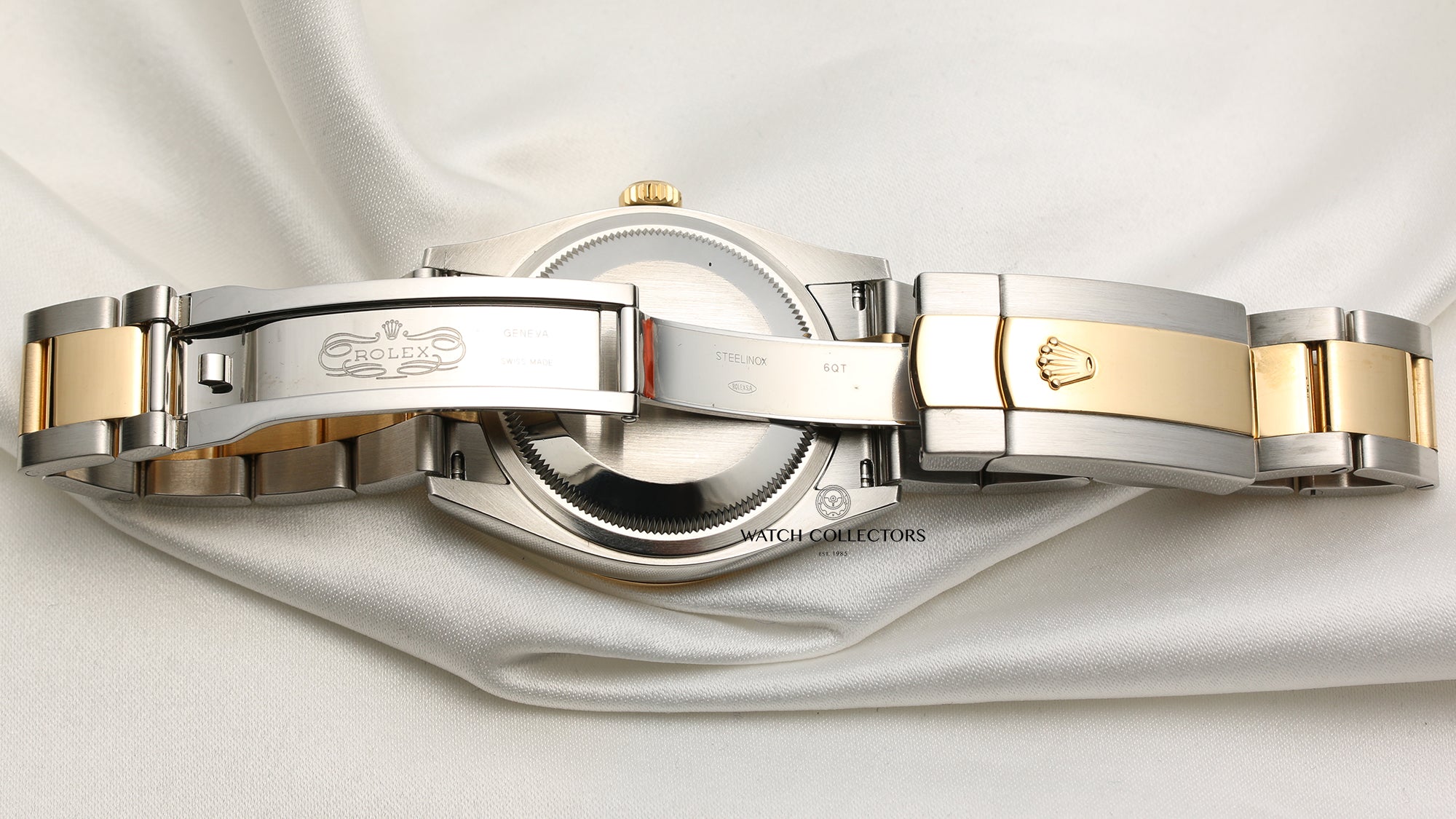 Rolex DateJust 126203 Steel & Gold Second Hand Watch Collectors 8