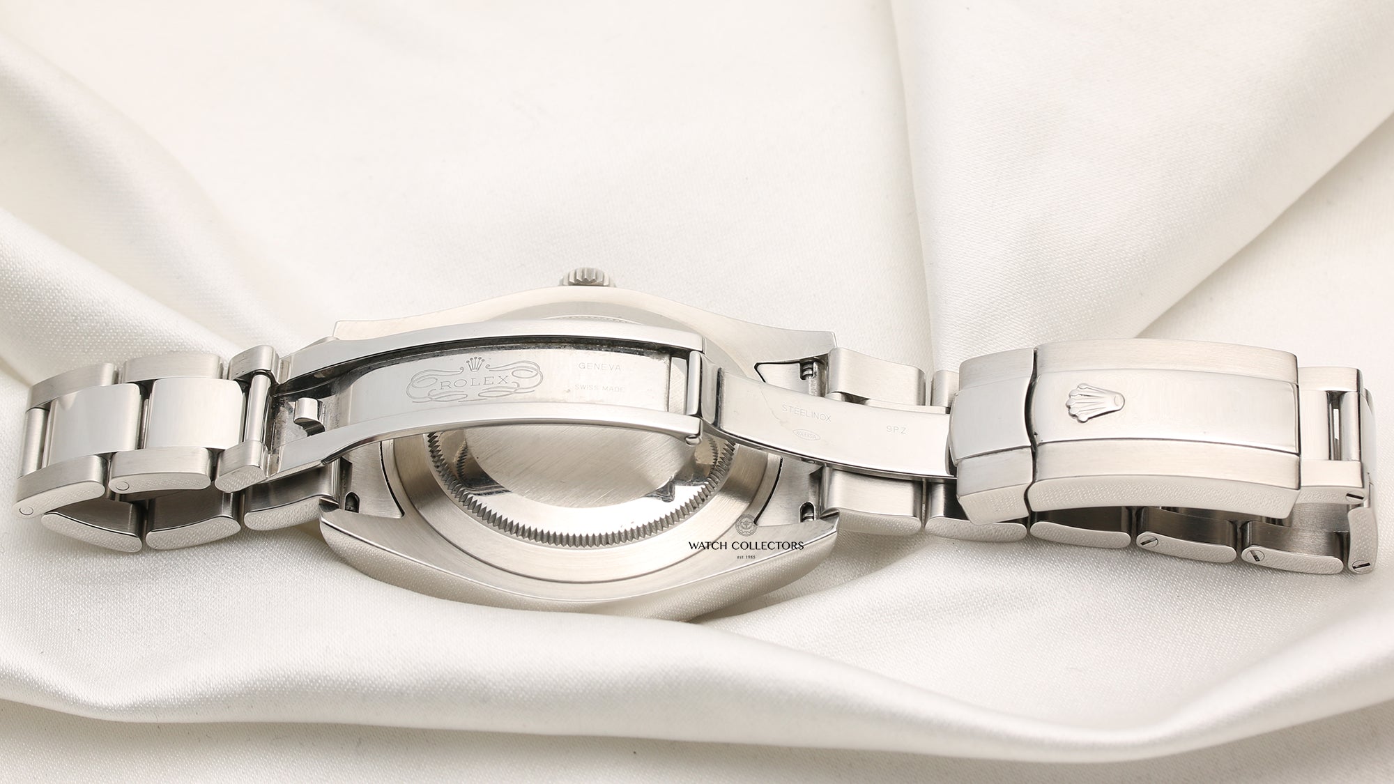 Rolex DateJust 126334 Stainless Steel 18K White Gold Bezel Second Hand Watch Collectors 9