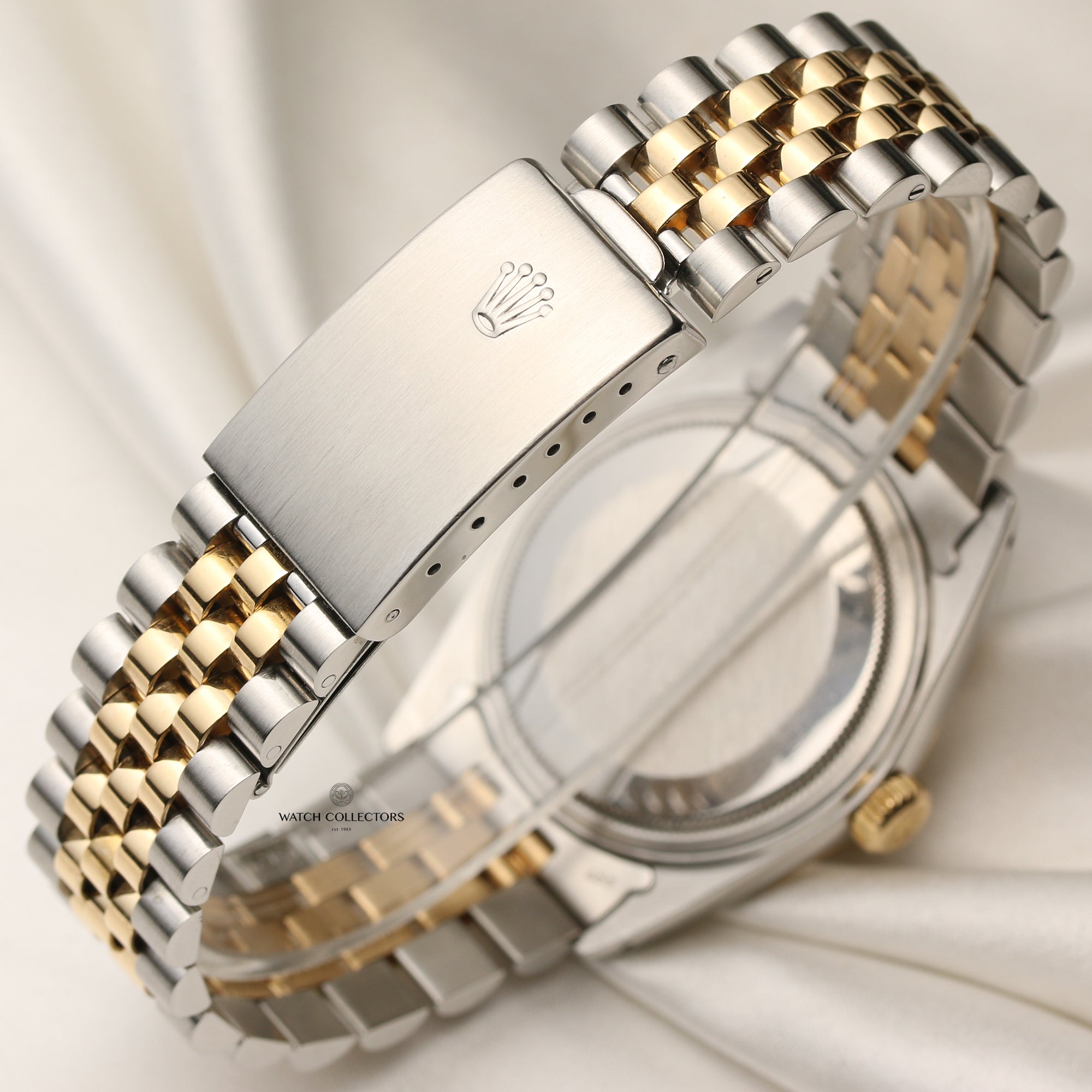 Rolex DateJust 16013 Steel & Gold Second Hand Watch Collectors 5