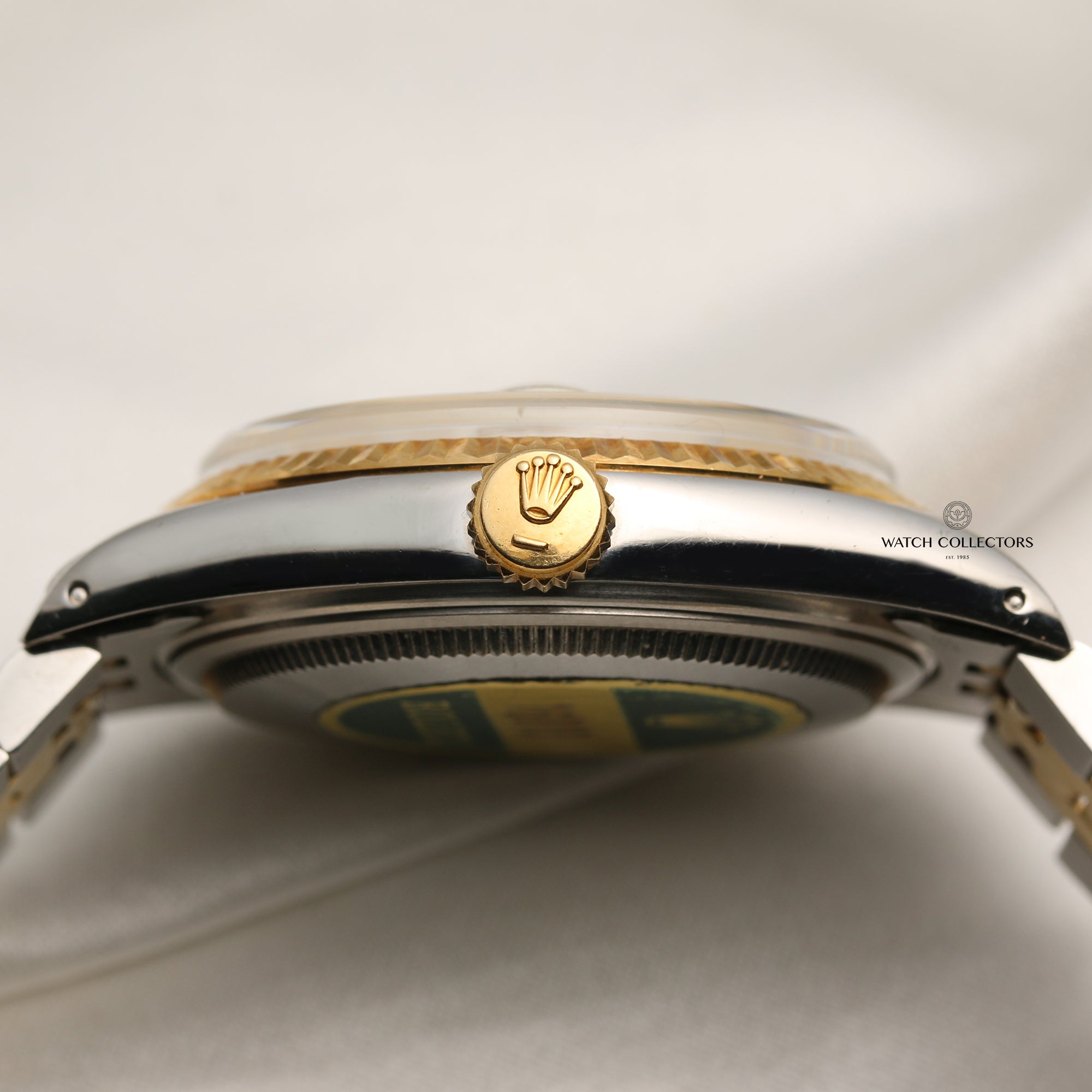 Rolex DateJust 16013 Steel & Gold Second Hand Watch Collectors 5