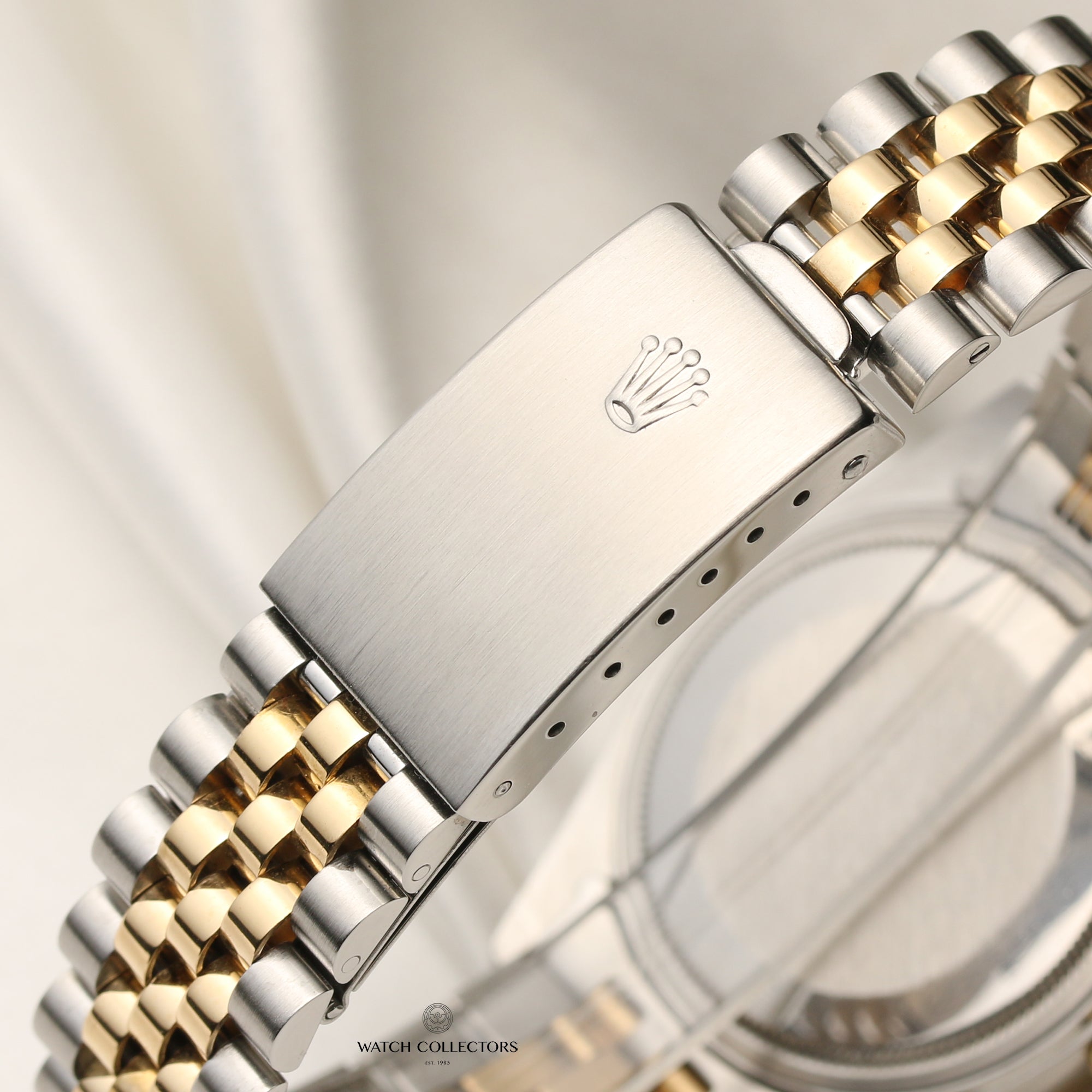 Rolex DateJust 16013 Steel & Gold Second Hand Watch Collectors 6