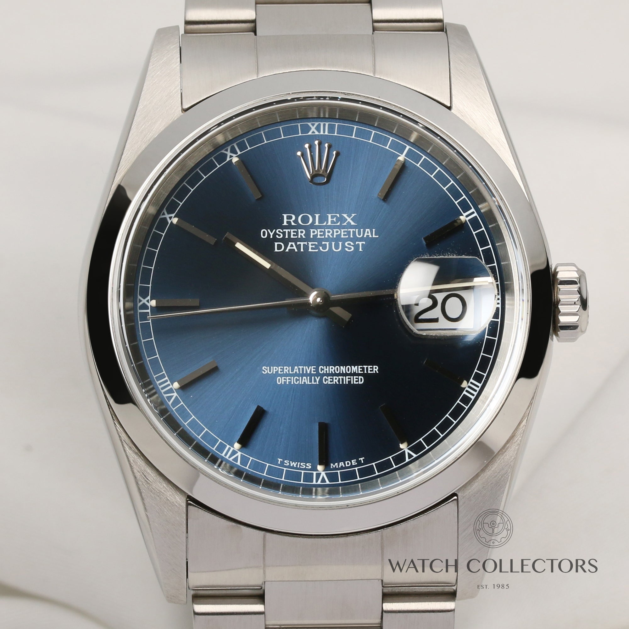 Rolex-DateJust-16200-Stainless-Steel-Second-Hand-Watch-Collectors-2