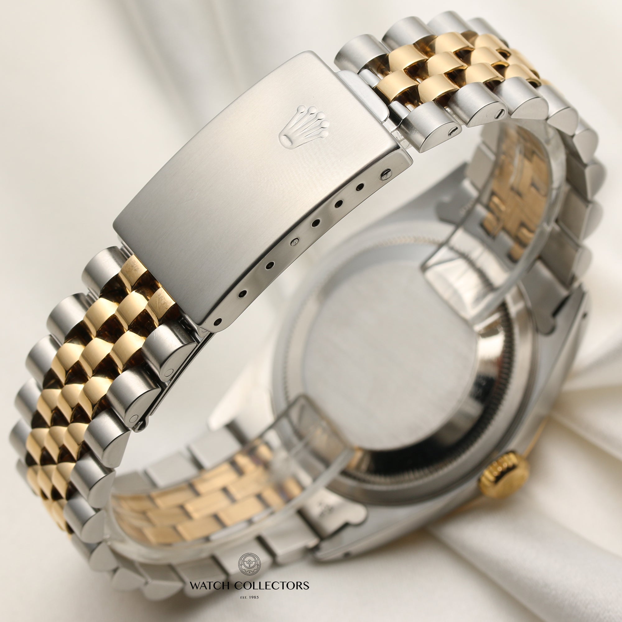 Rolex DateJust 16233 Steel & Gold Second Hand Watch Collectors 5