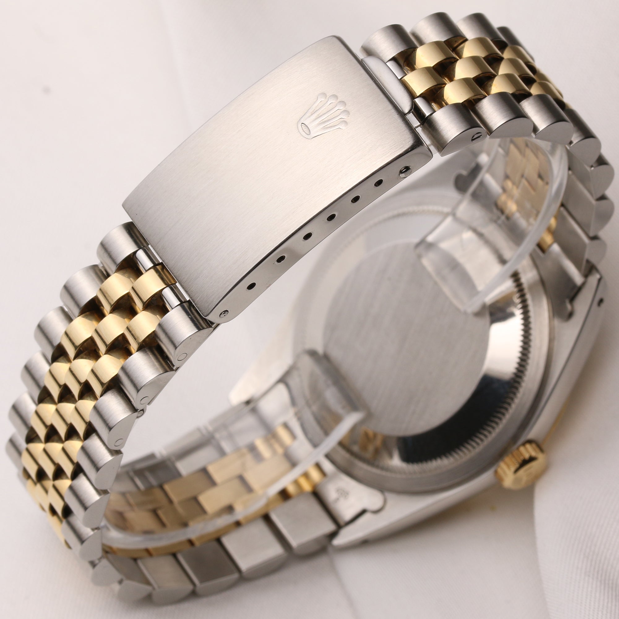 Rolex DateJust 16233 Steel & Gold Second Hand Watch Collectors 5