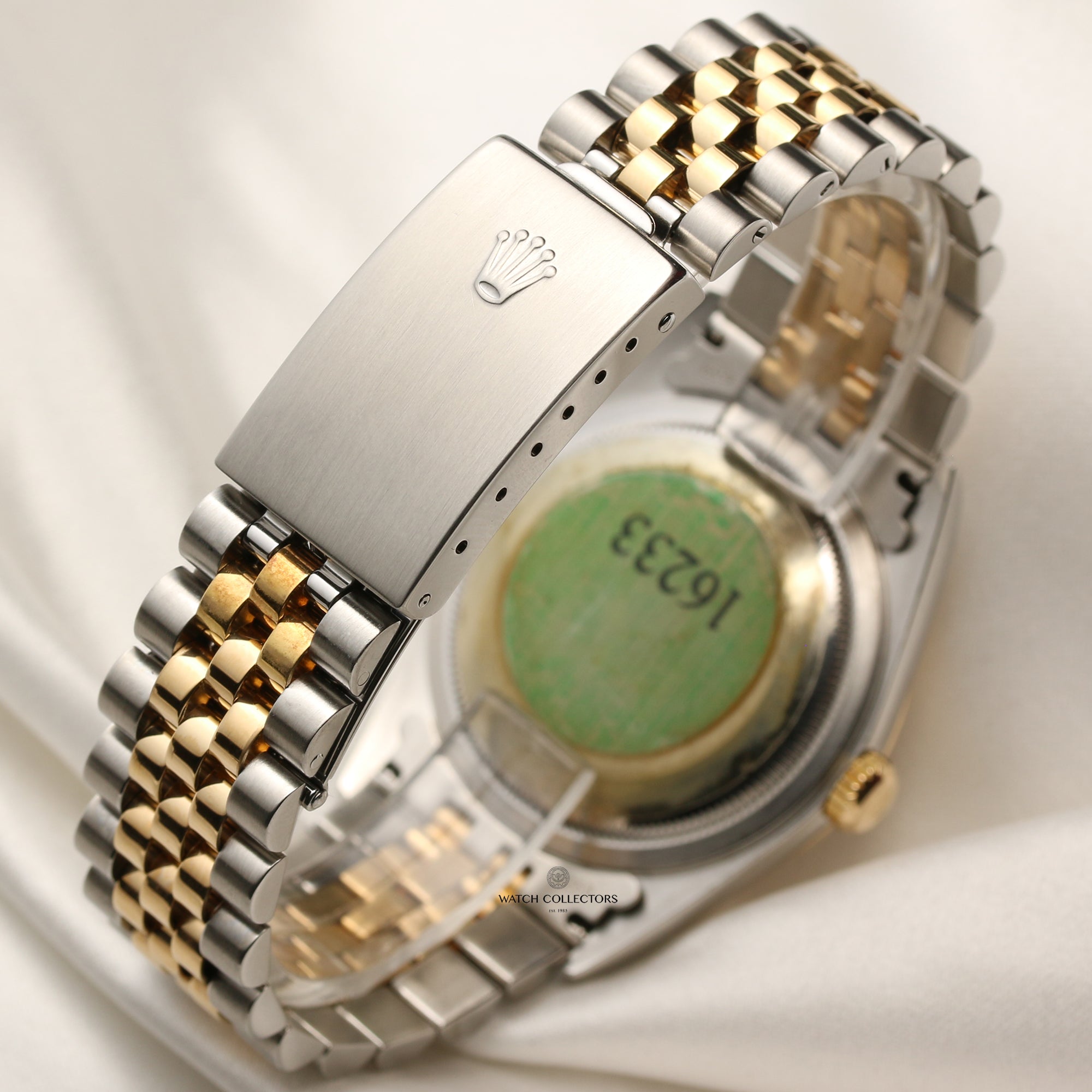 Rolex DateJust 16233 Steel & Gold Second Hand Watch Collectors 5