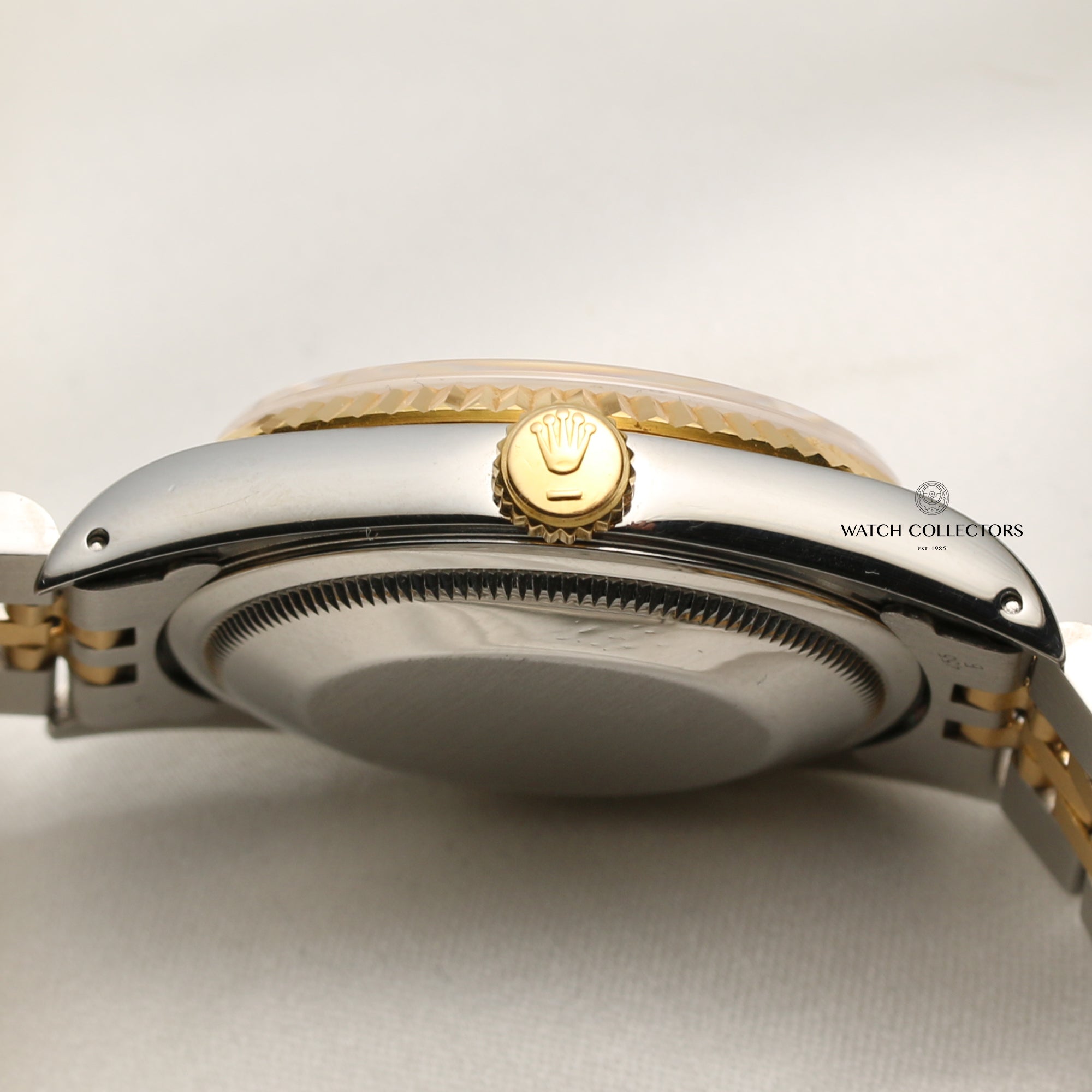 Rolex DateJust 16233 Steel & Gold Second Hand Watch Collectors 5