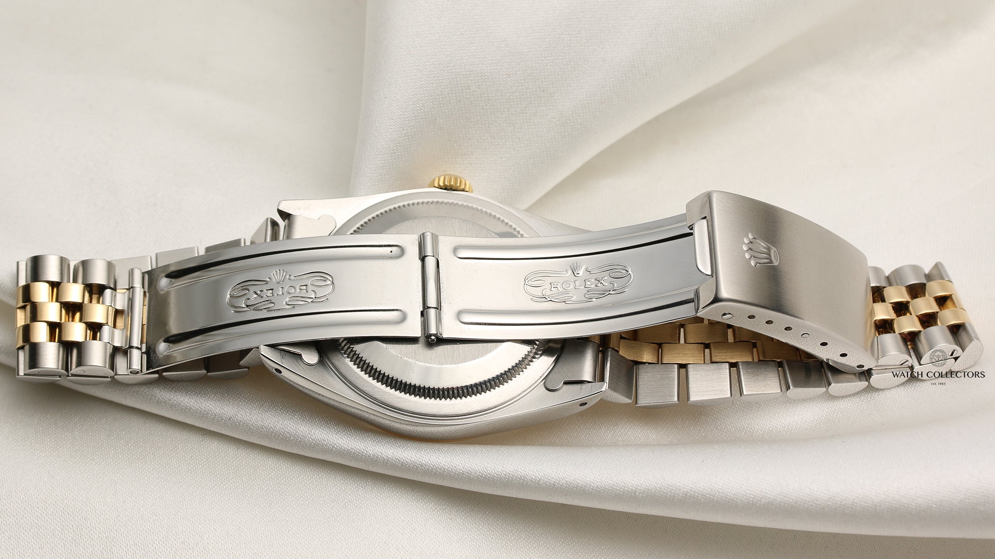 Rolex DateJust 16233 Steel & Gold Second Hand Watch Collectors 6