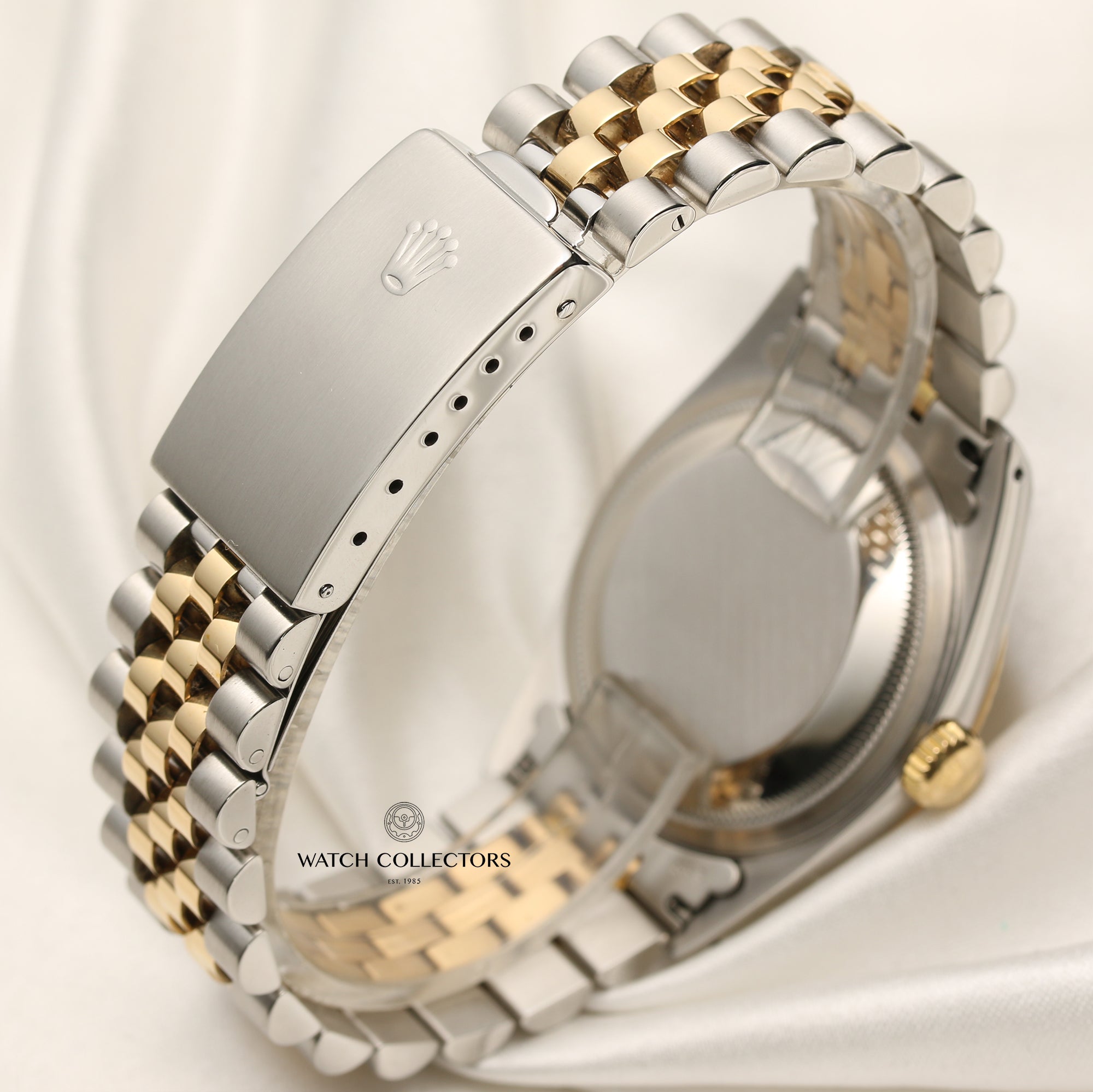 Rolex DateJust 16233 Steel & Gold Second Hand Watch Collectors 6