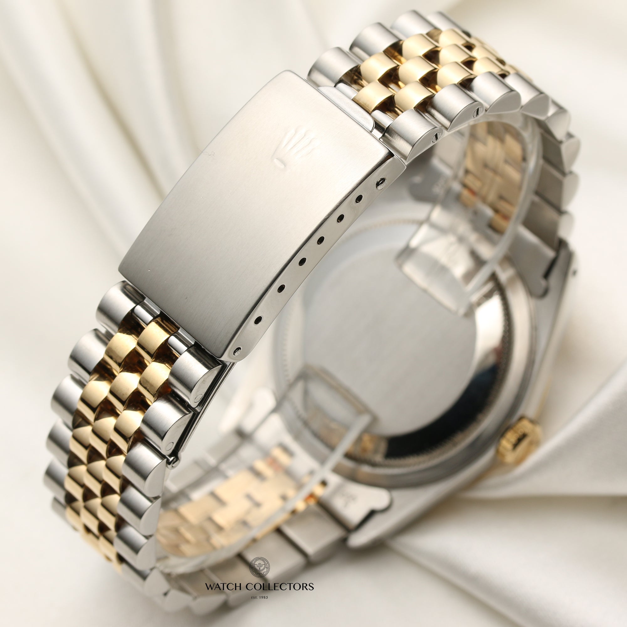 Rolex DateJust 16233 Steel & Gold Second Hand Watch Collectors 7