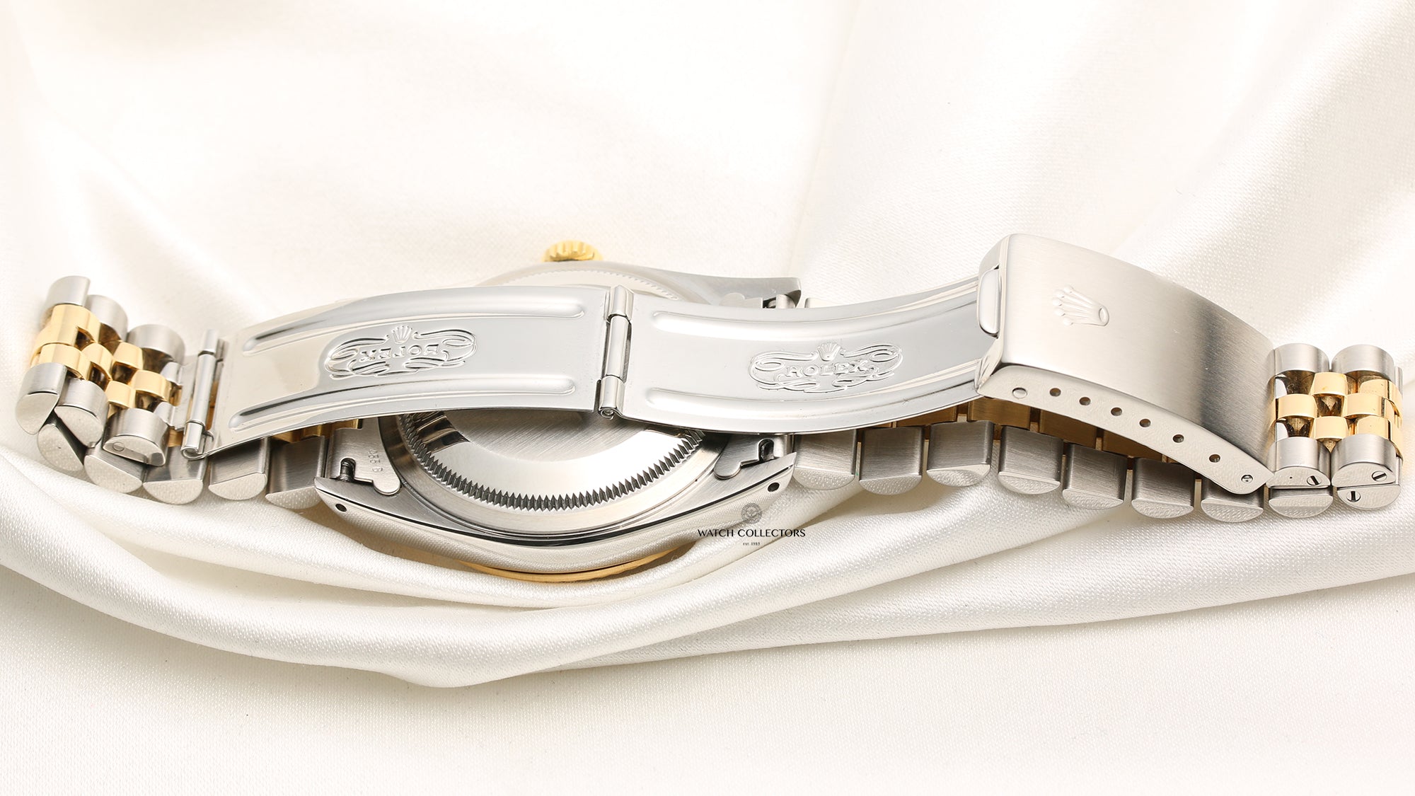 Rolex DateJust 16233 Steel & Gold Second Hand Watch Collectors 7