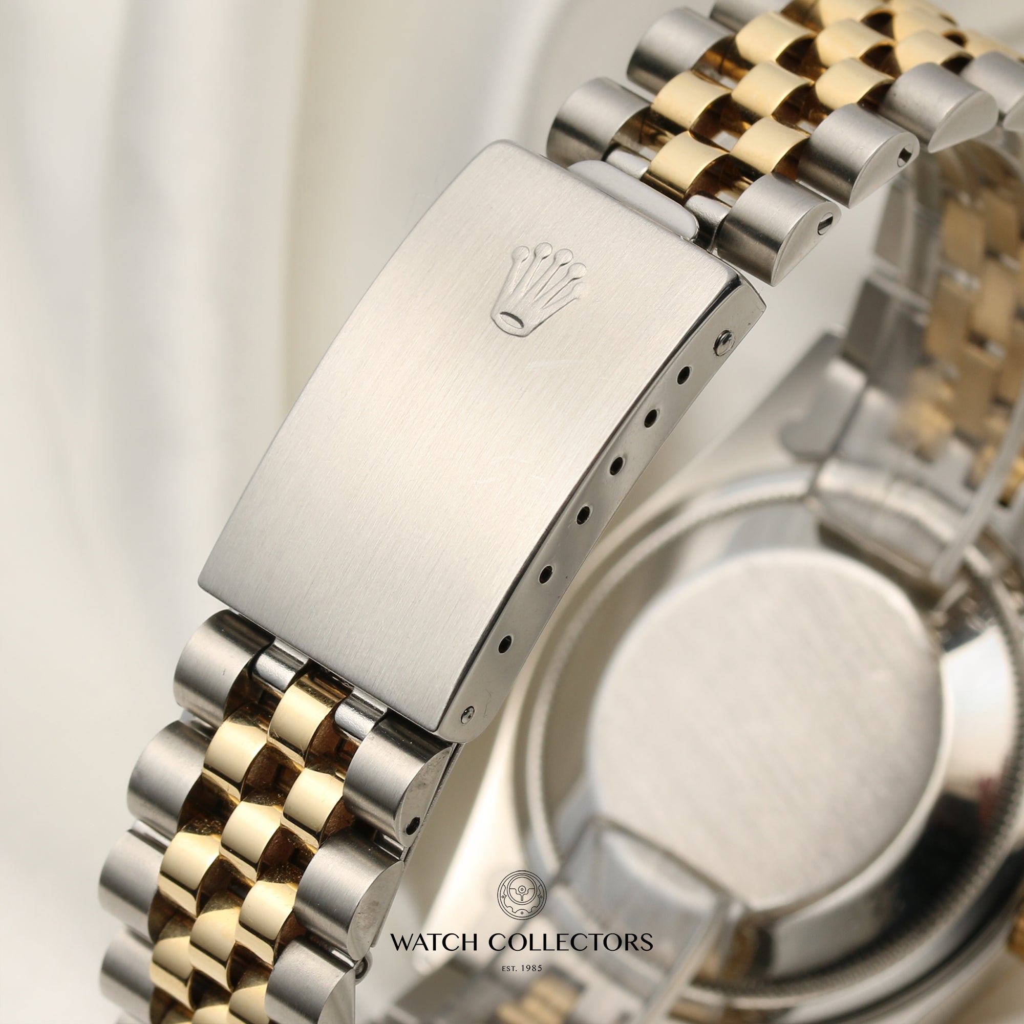 Rolex DateJust 16233 Steel & Gold Second Hand Watch Collectors 8