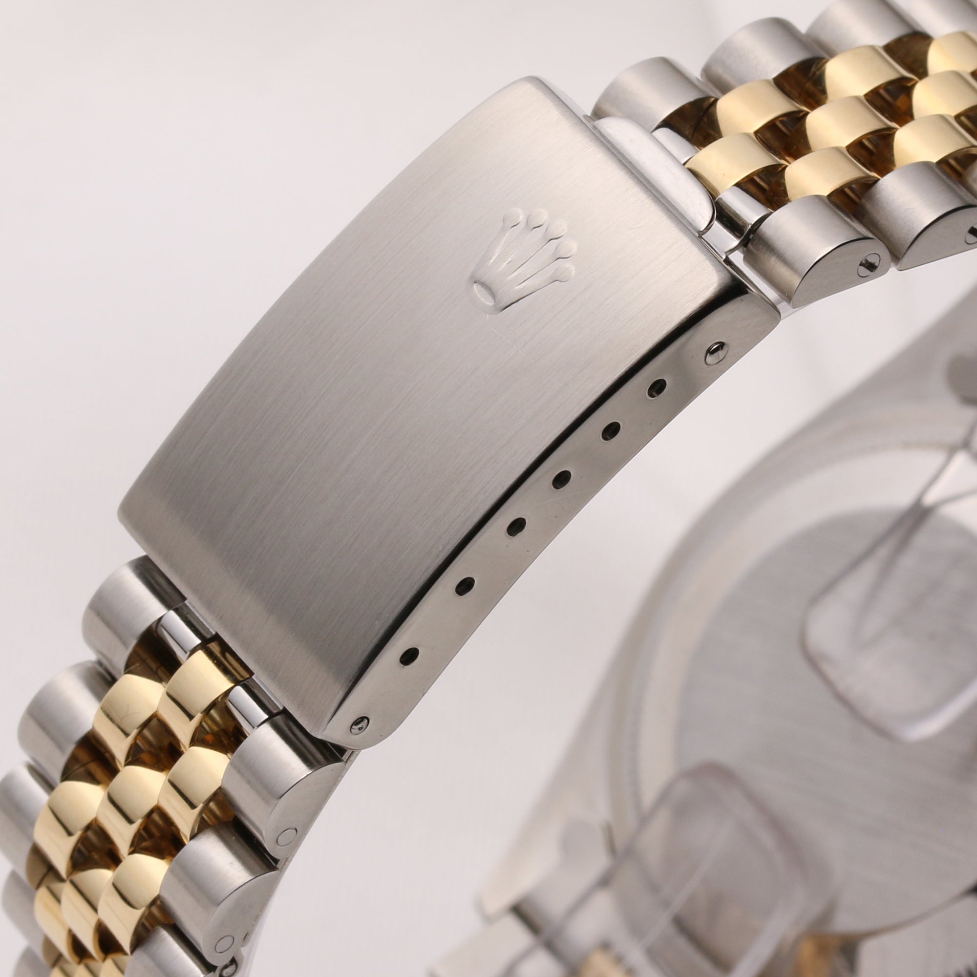 Rolex DateJust 16623 Steel & Gold Champagne Diamond Dial R98 Second Hand Watch Collectors 6