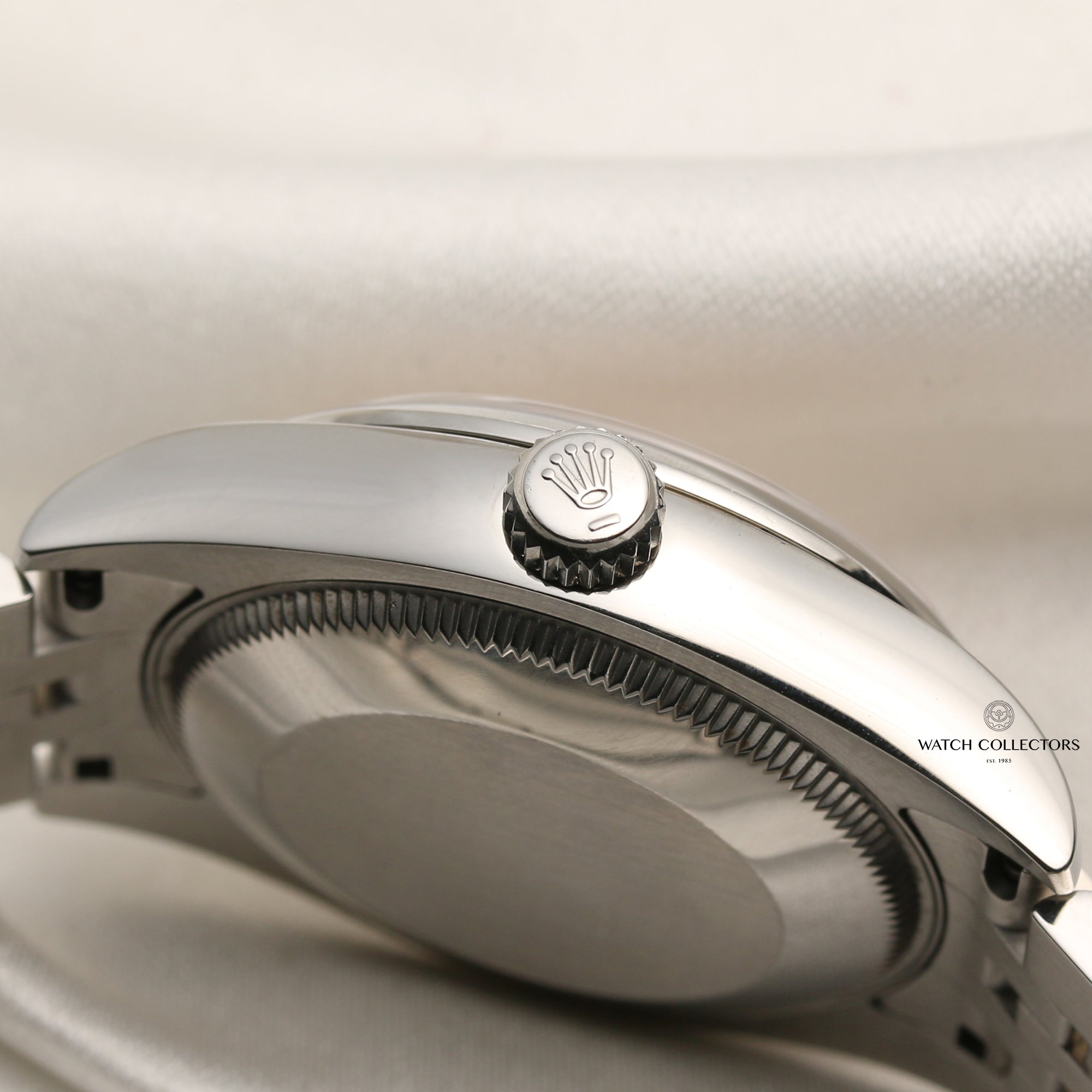 Rolex DateJust 178240 Stainless Steel Jubilee Pink Dial Second Hand Watch Collectors 5