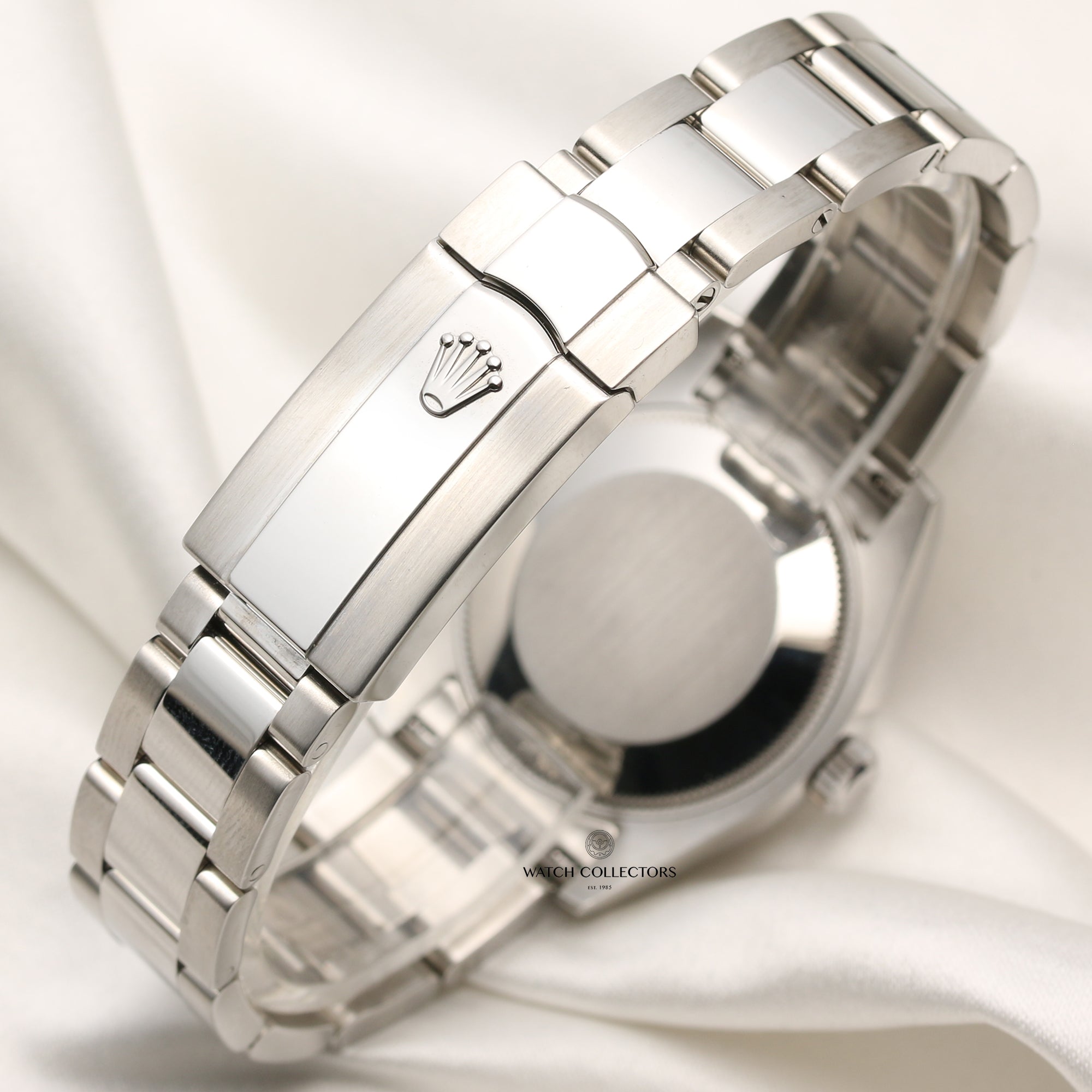 Rolex DateJust 178240 Stainless Steel Oyster Pink Dial Second Hand Watch Collectors 6