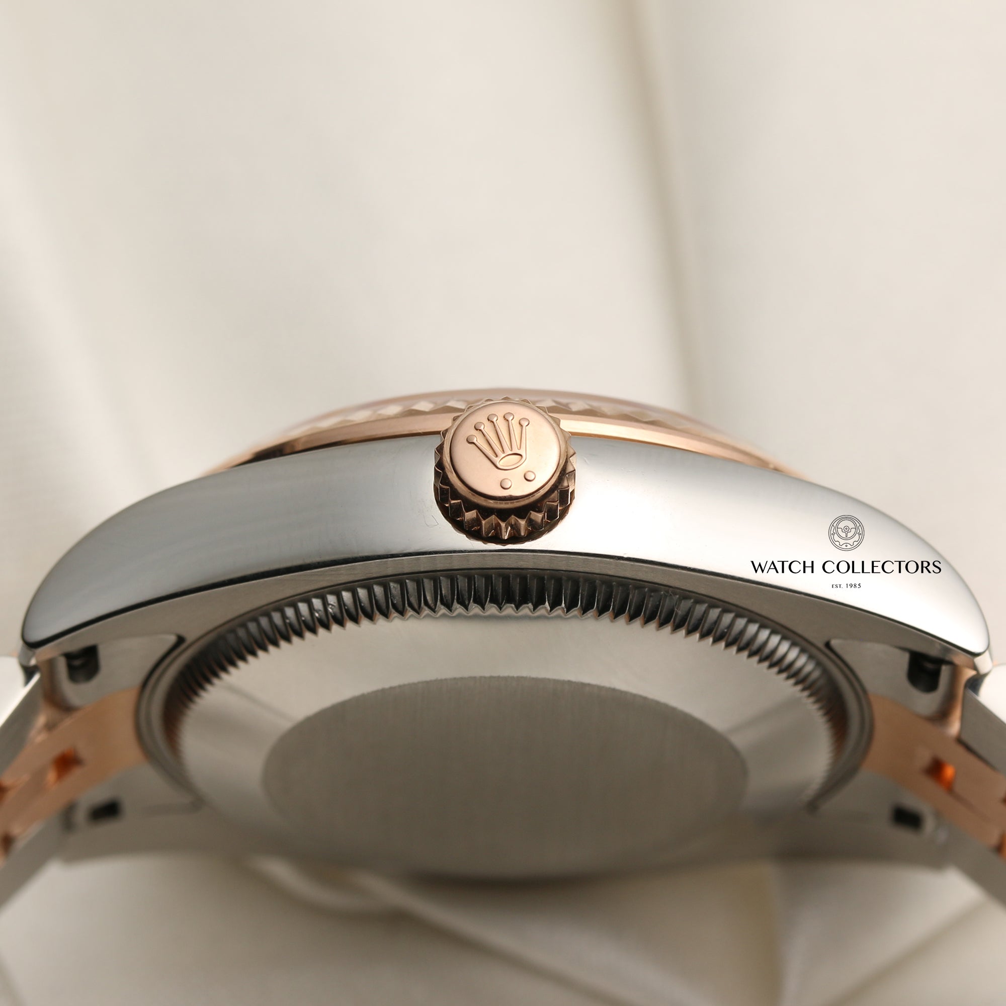 Rolex DateJust 178271 Steel & Rose Gold Second Hand Watch Collectors 6