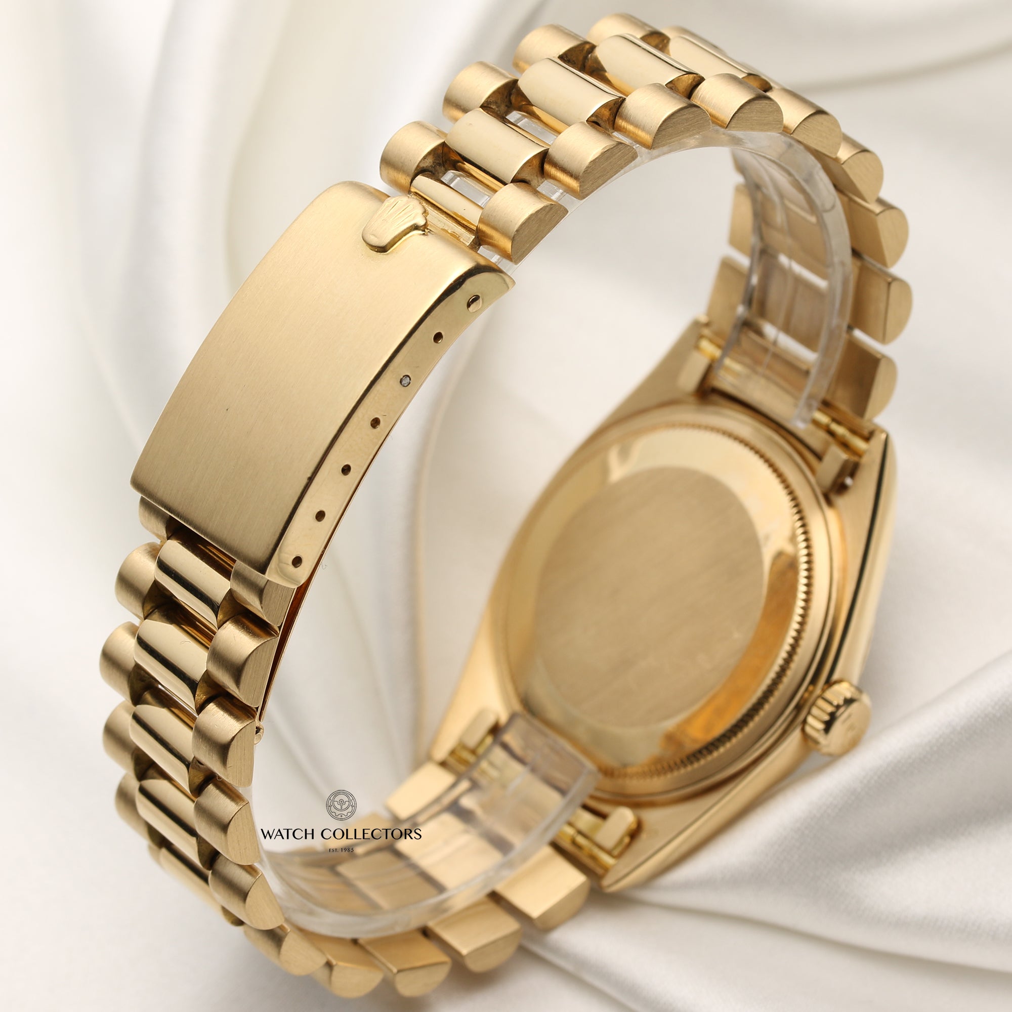 Rolex DateJust 18K Yellow Gold President Second Hand Watch Collectors 6