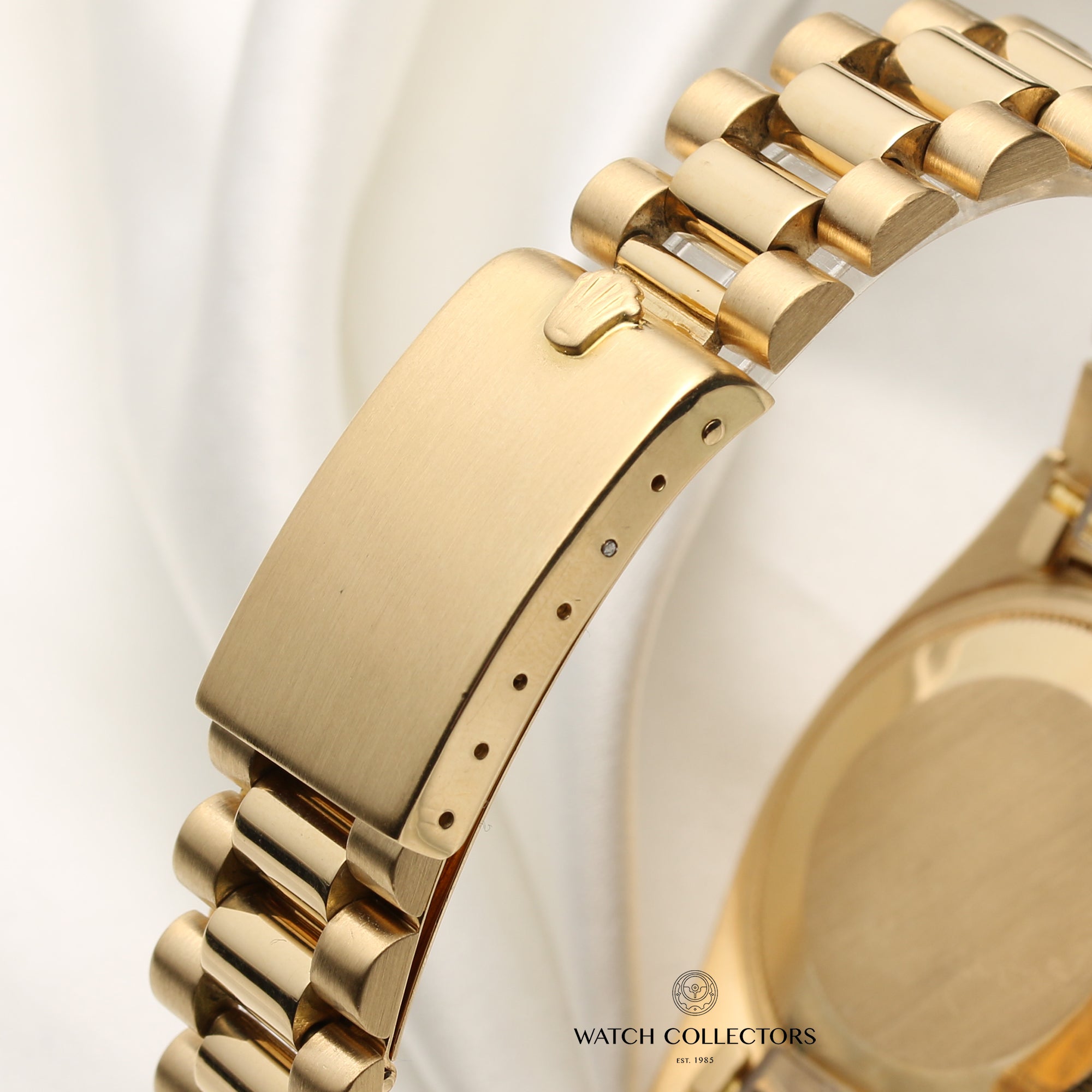 Rolex DateJust 18K Yellow Gold President Second Hand Watch Collectors 8