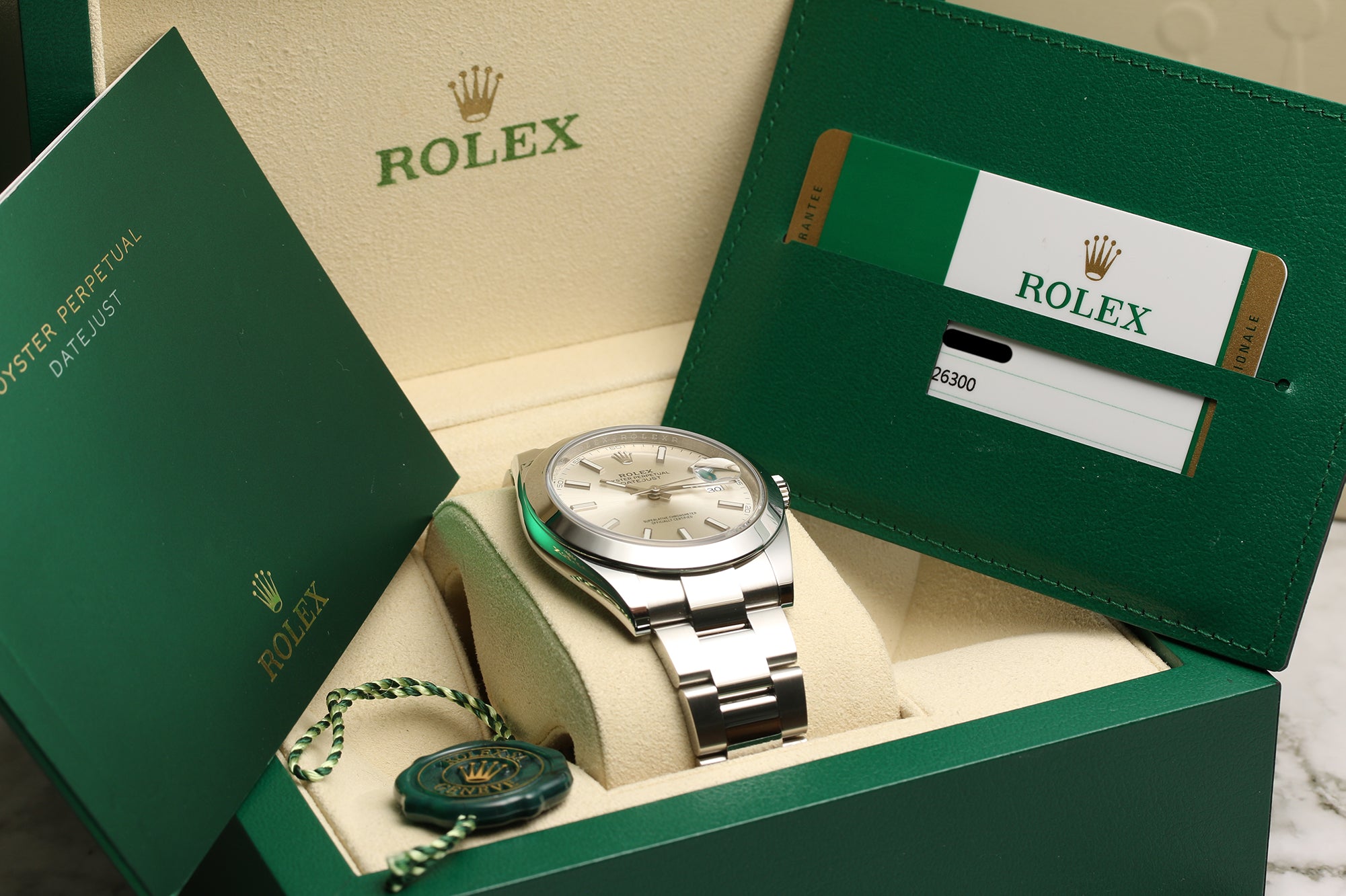 Rolex DateJust 41 126300 Stainless Steel Second hand Watch Collectors 8