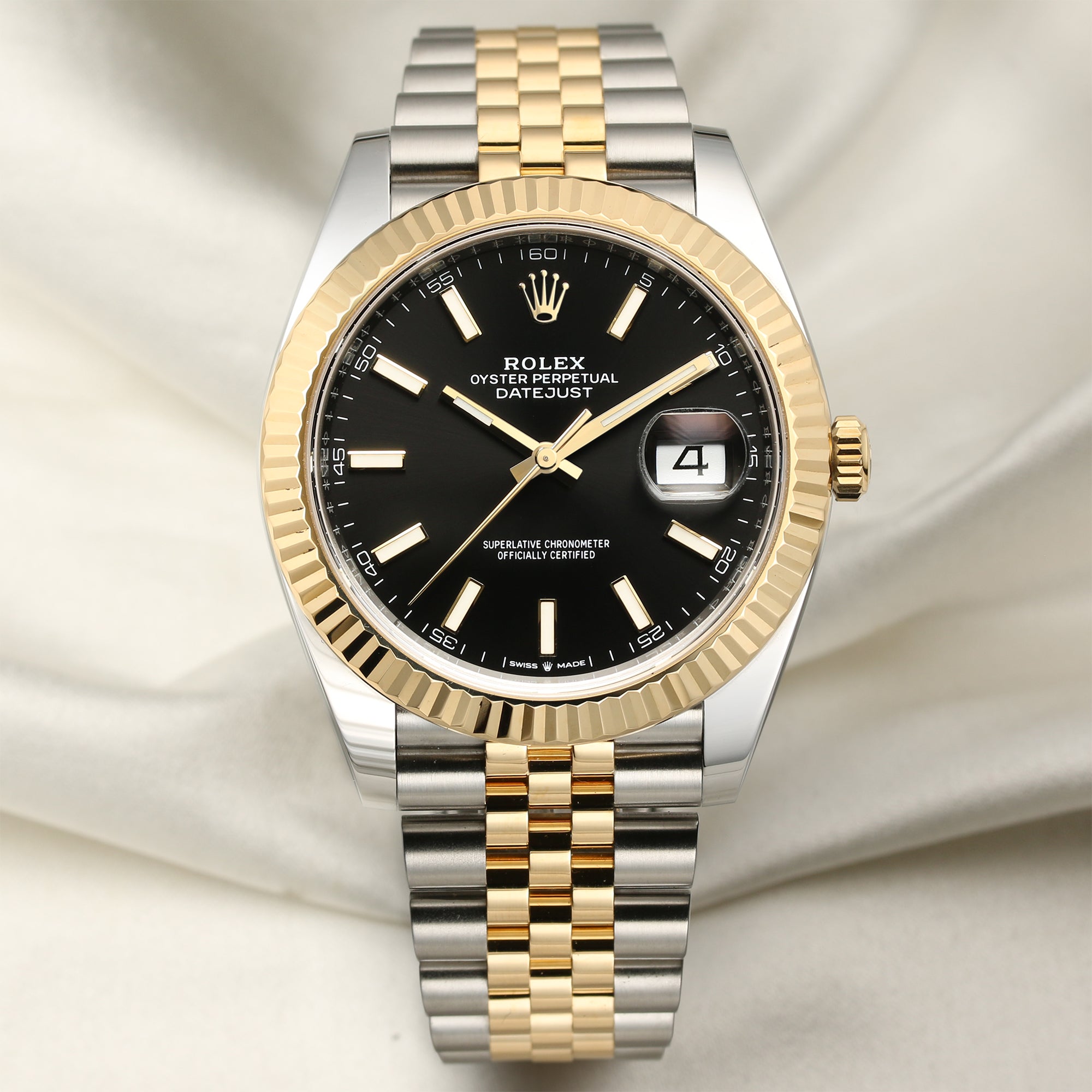 Rolex DateJust 41 126333 Stainless Steel 18k Yellow Gold 2020