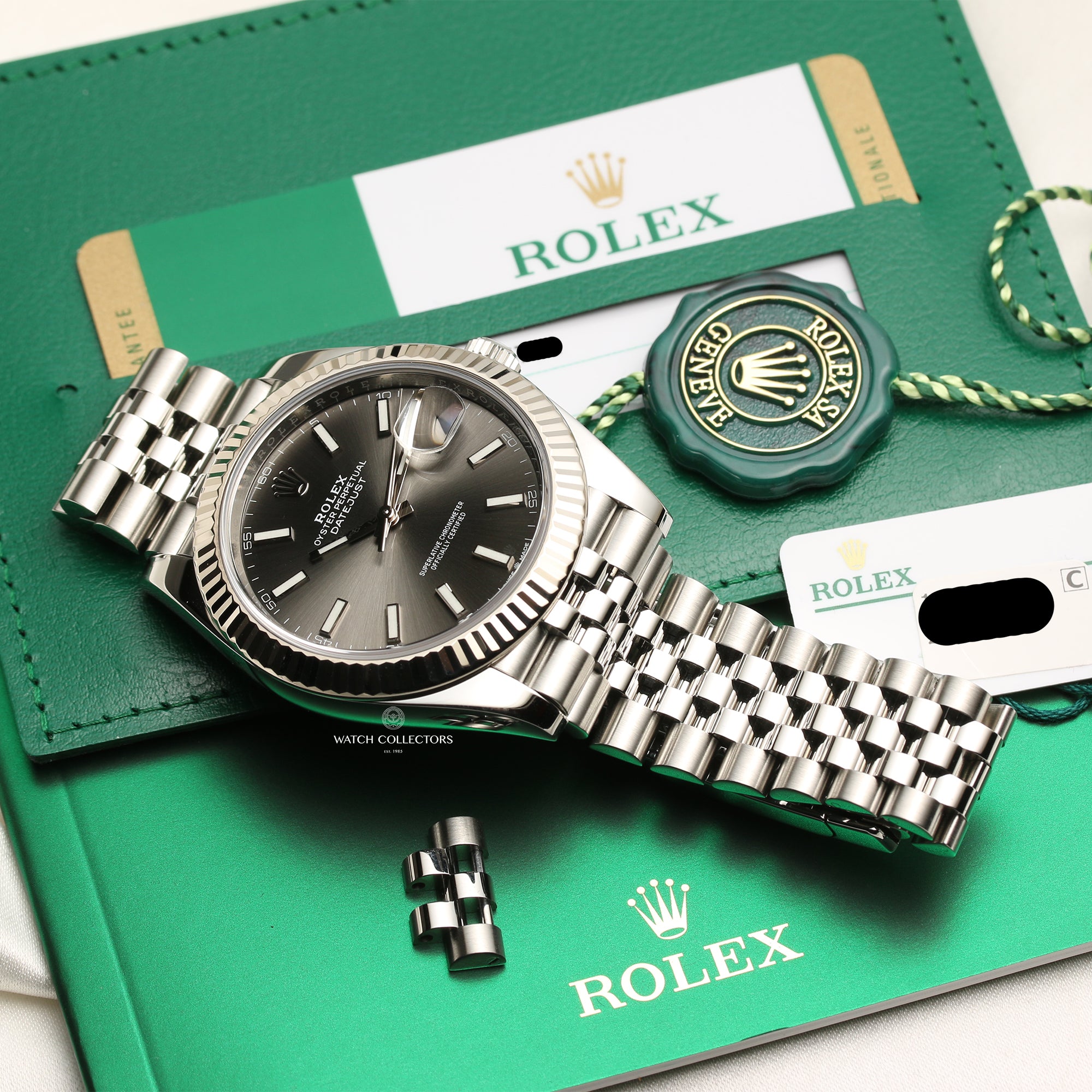Rolex DateJust 41 126334 Rhodium Dial Stainless Steel Second Hand Watch Collectors 10