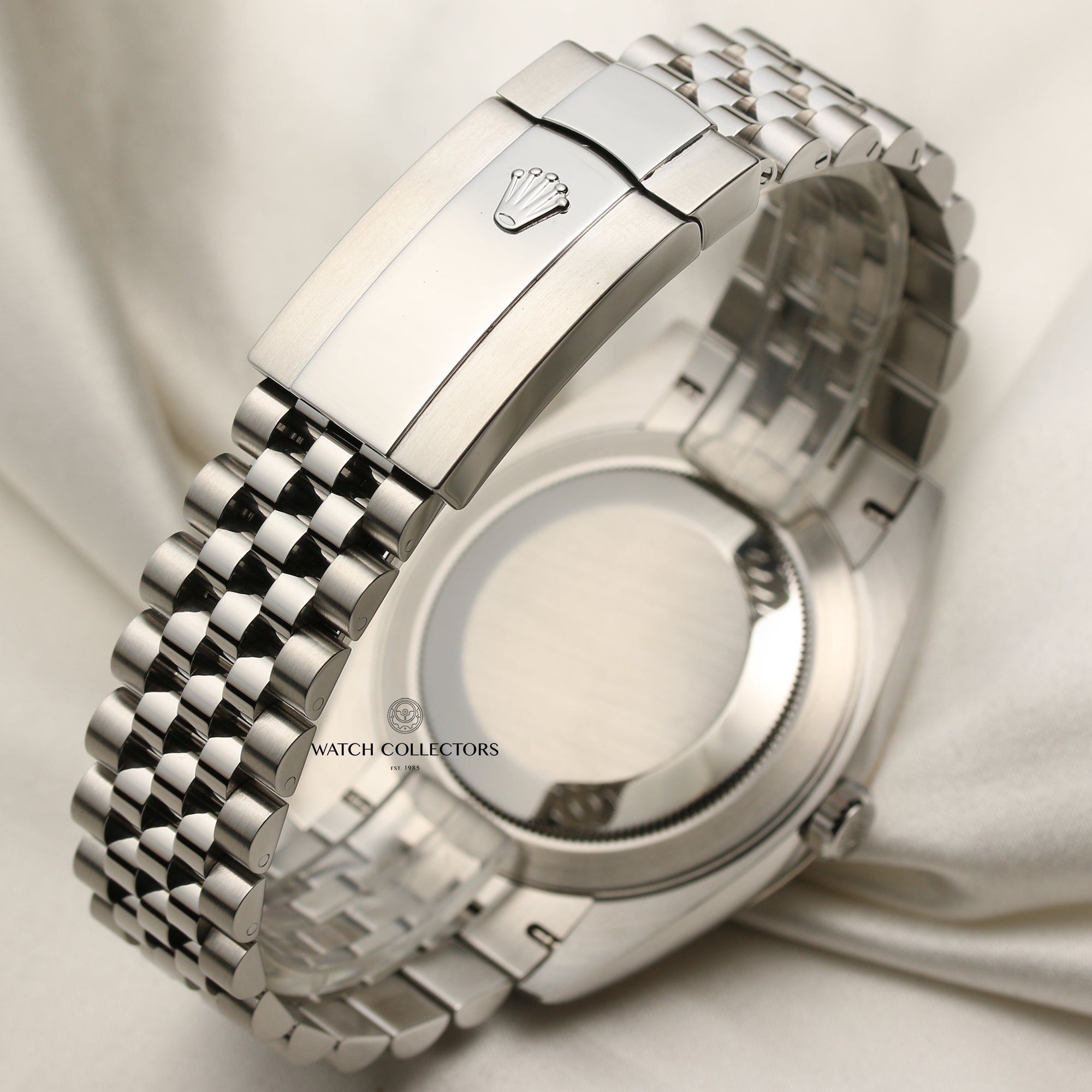 Rolex DateJust 41 126334 Rhodium Dial Stainless Steel Second Hand Watch Collectors 7