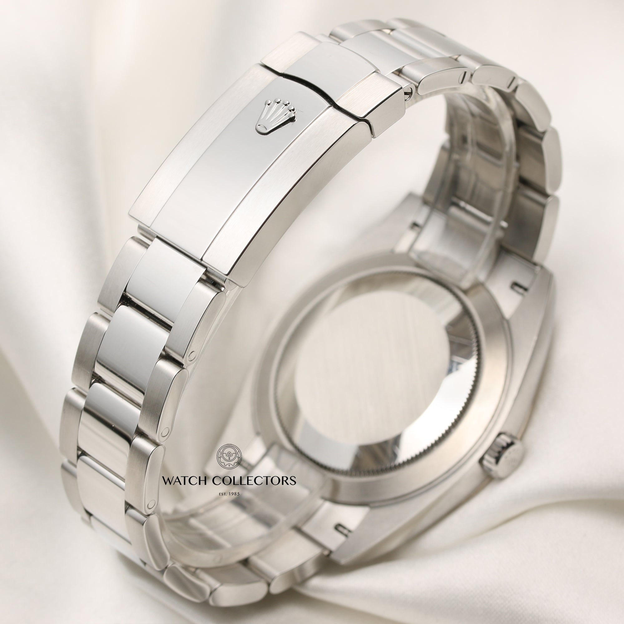 Rolex DateJust 41 126334 Steel & Gold 18K White Gold Bezel Second Hand Watch Collectors 6