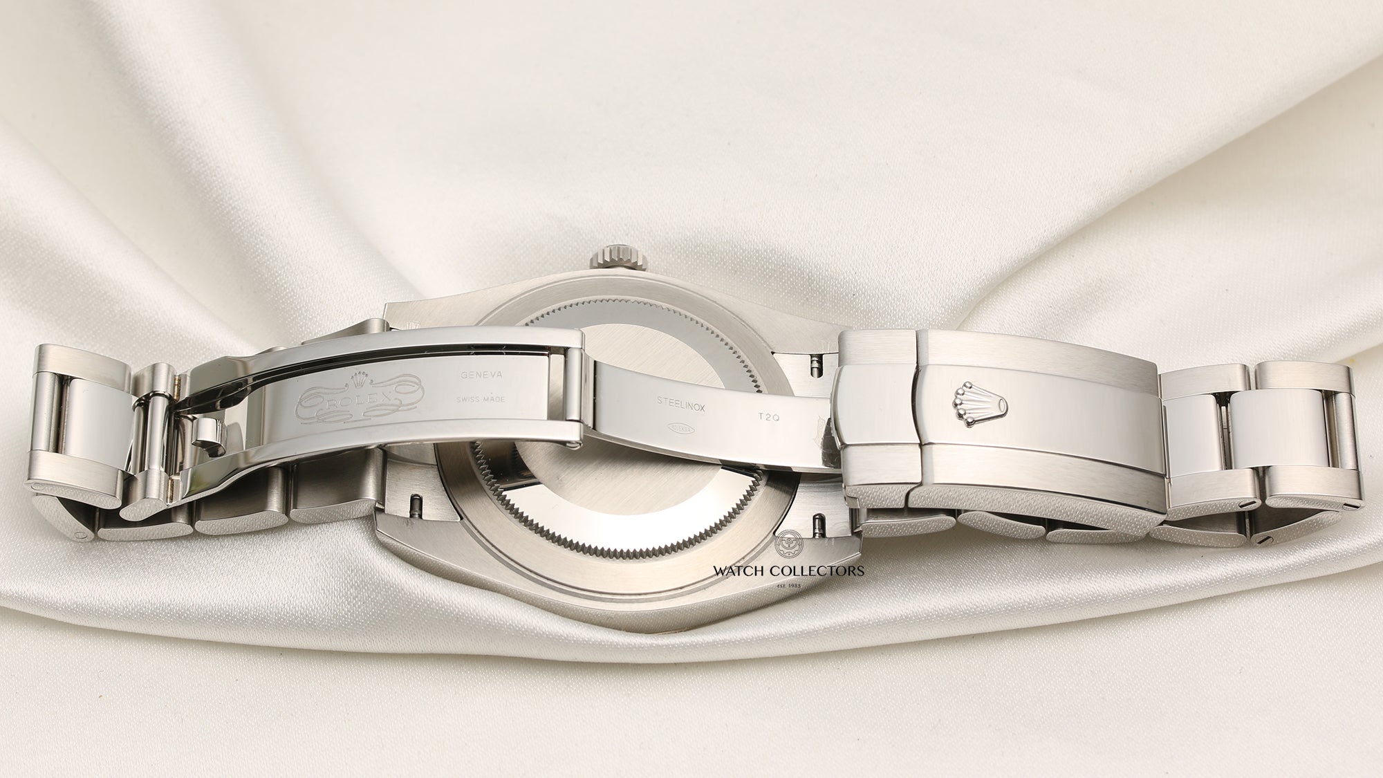 Rolex DateJust 41 126334 Steel & Gold 18K White Gold Bezel Second Hand Watch Collectors 7