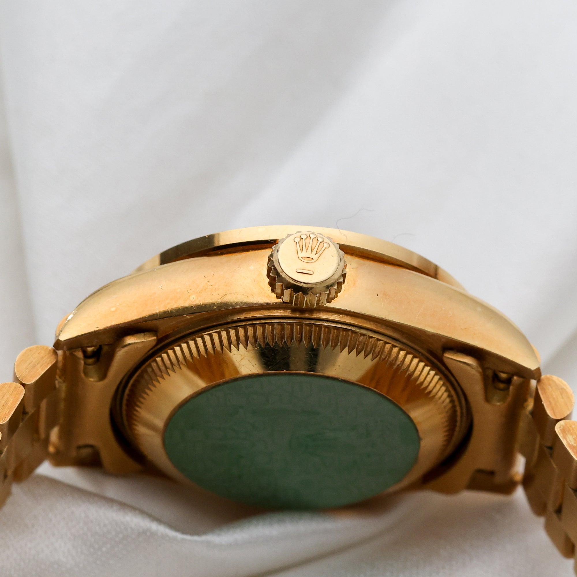 Rolex DateJust 69068 Diamond Ruby Champagne 18K Yellow Gold Second Hand Watch Collectors 5