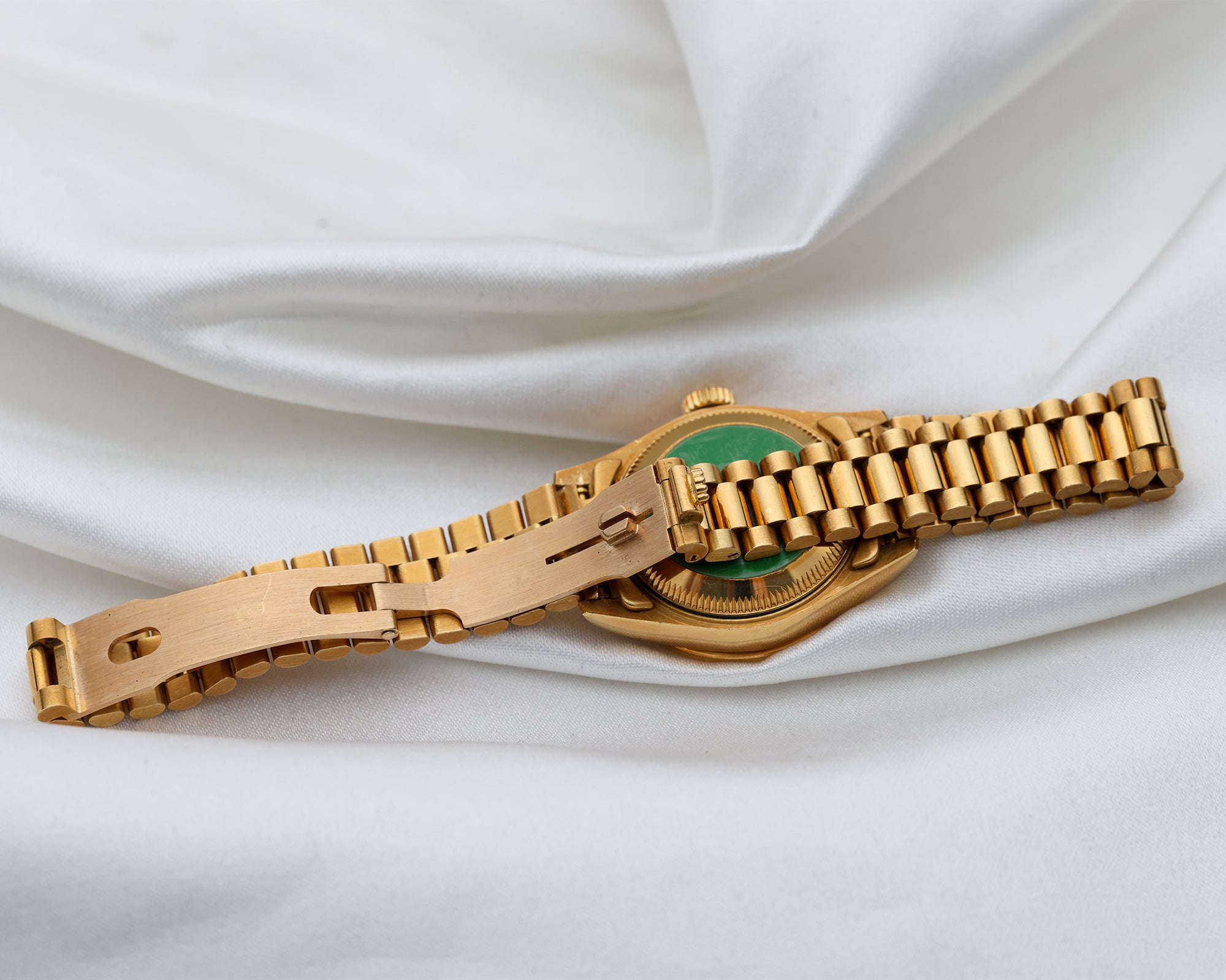 Rolex DateJust 69068 Diamond Ruby Champagne 18K Yellow Gold Second Hand Watch Collectors 6