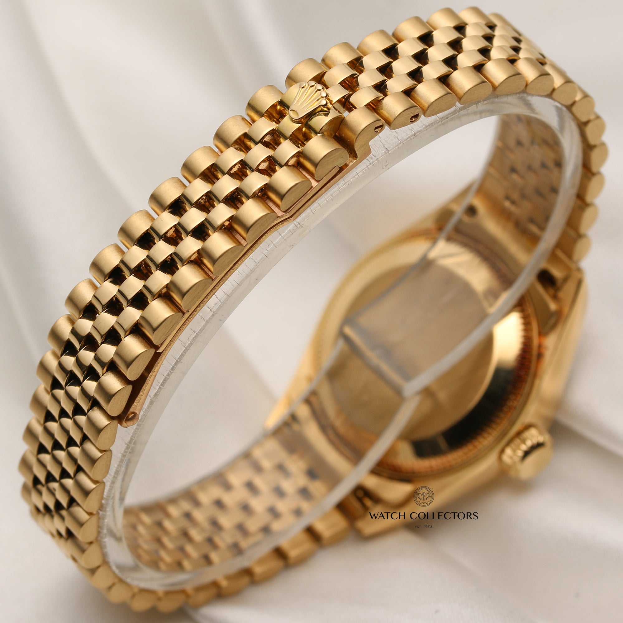 Rolex DateJust 69178 18K Yellow Gold Second Hand Watch Collectors 5